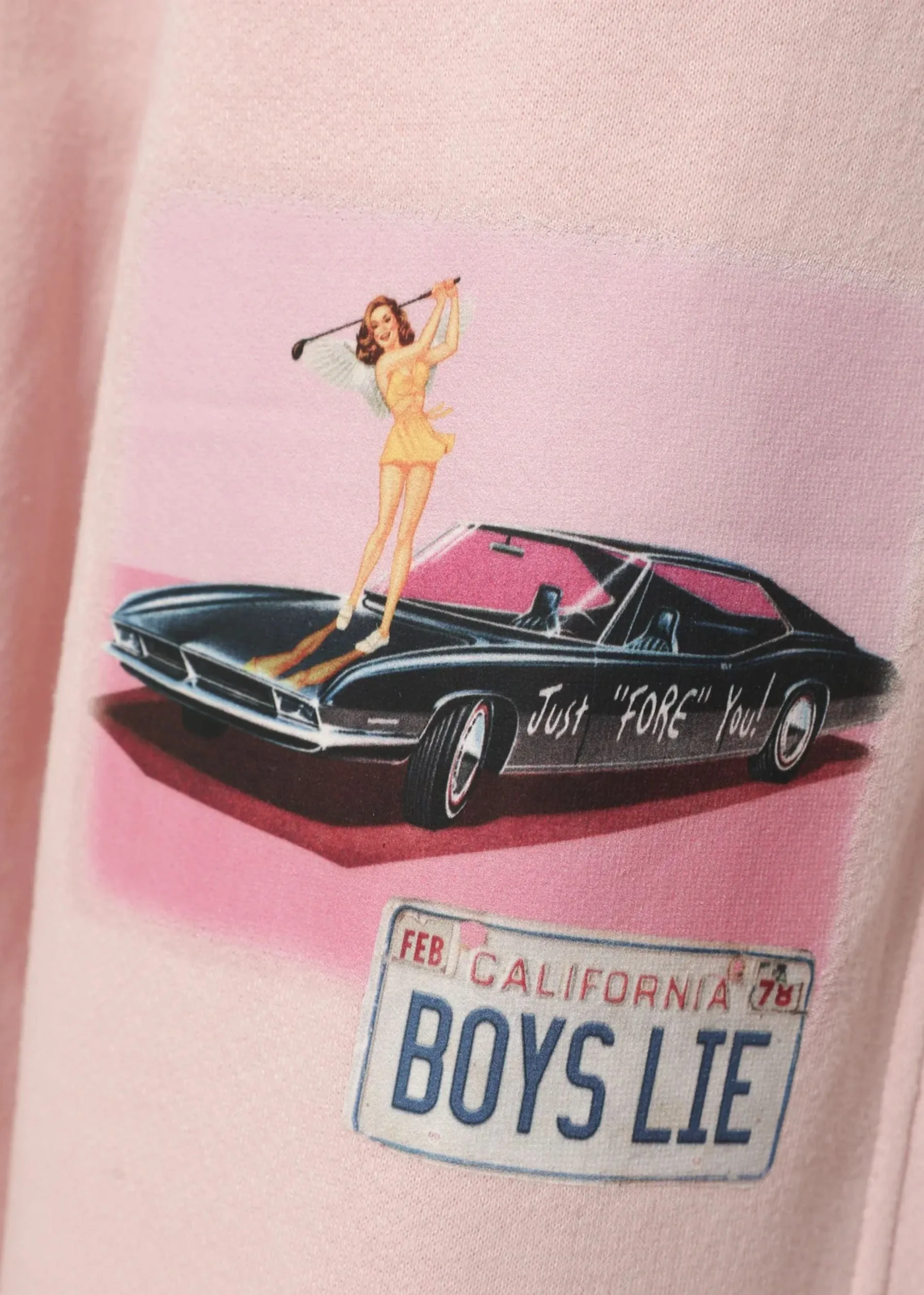 Boys Lie Just Fore You Alex Pants ★ Pink sold by Rock N Rags product image thumbnail 3
