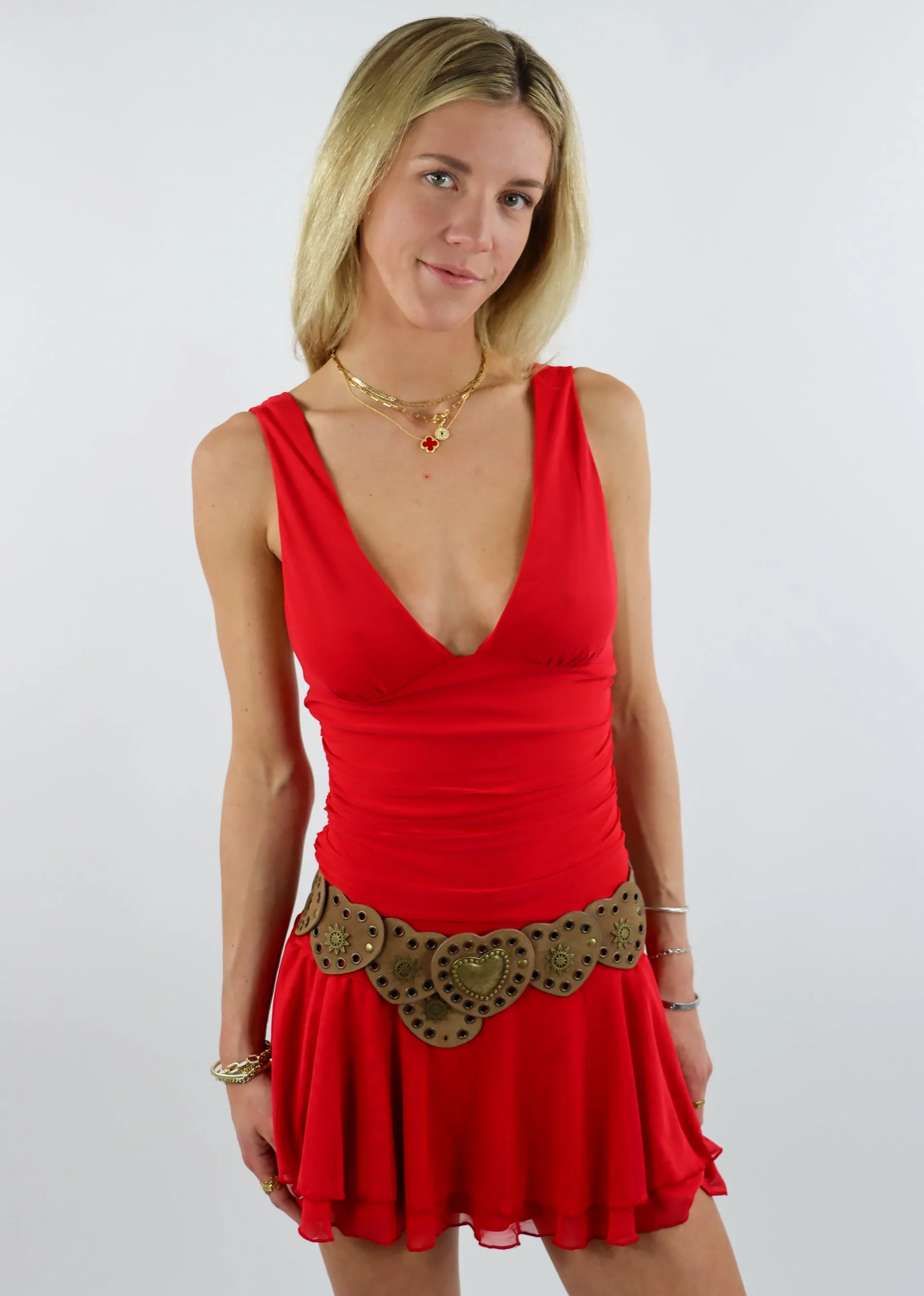 Type Dangerous Mini Dress ★ Red sold by Rock N Rags product image thumbnail 3