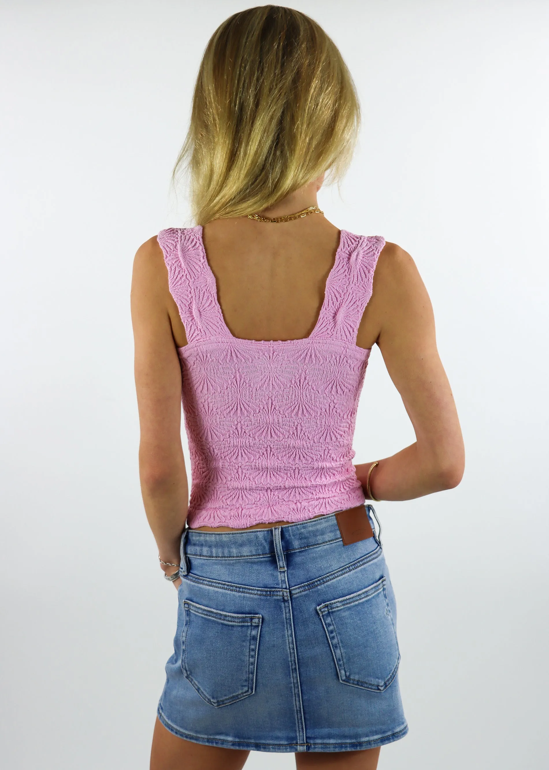 Free People Love Letter Cami ★ Pink sold by Rock N Rags product image thumbnail 4