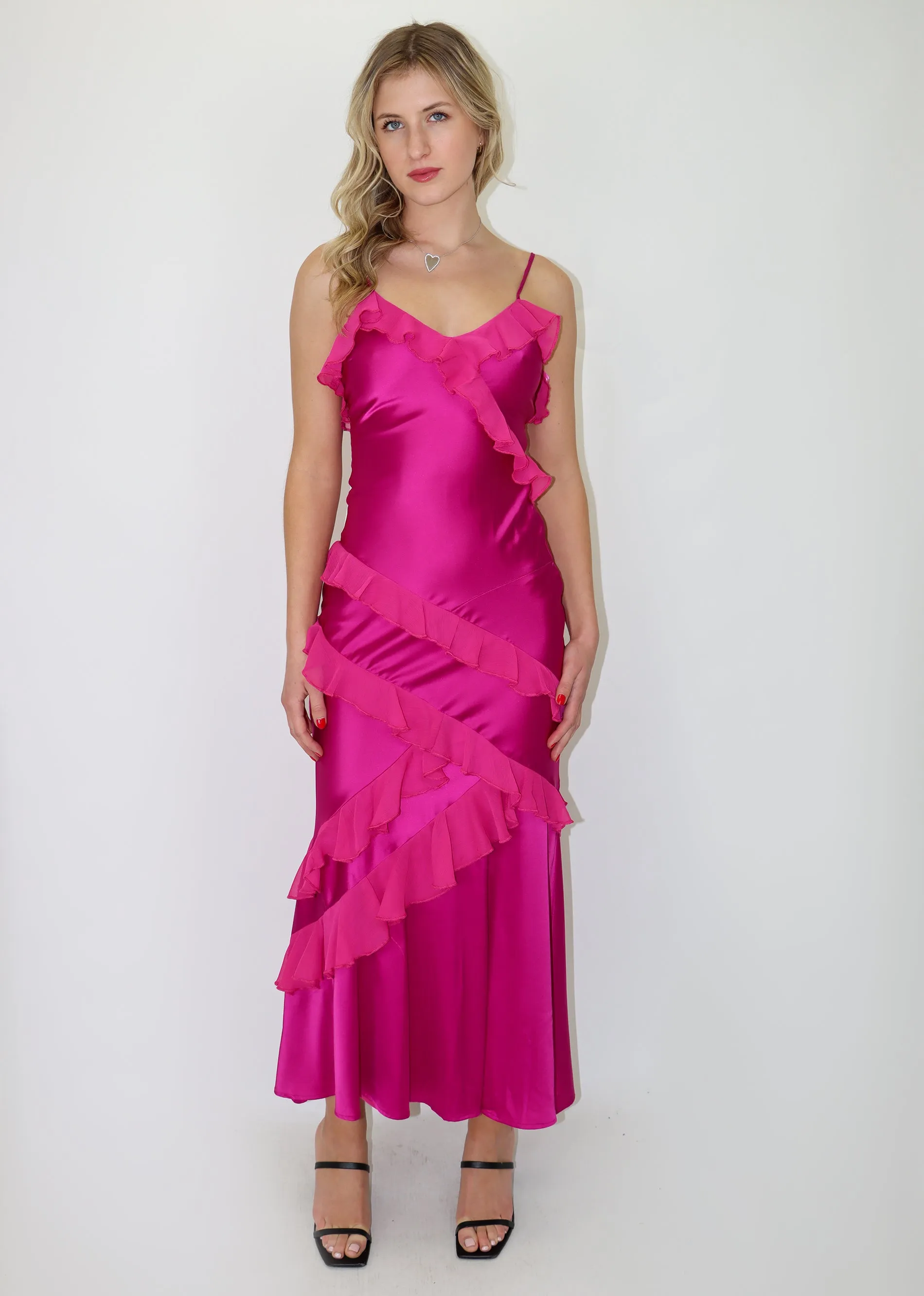 Endless Dreams Midi Dress ★ Berry sold by Rock N Rags product image thumbnail 3