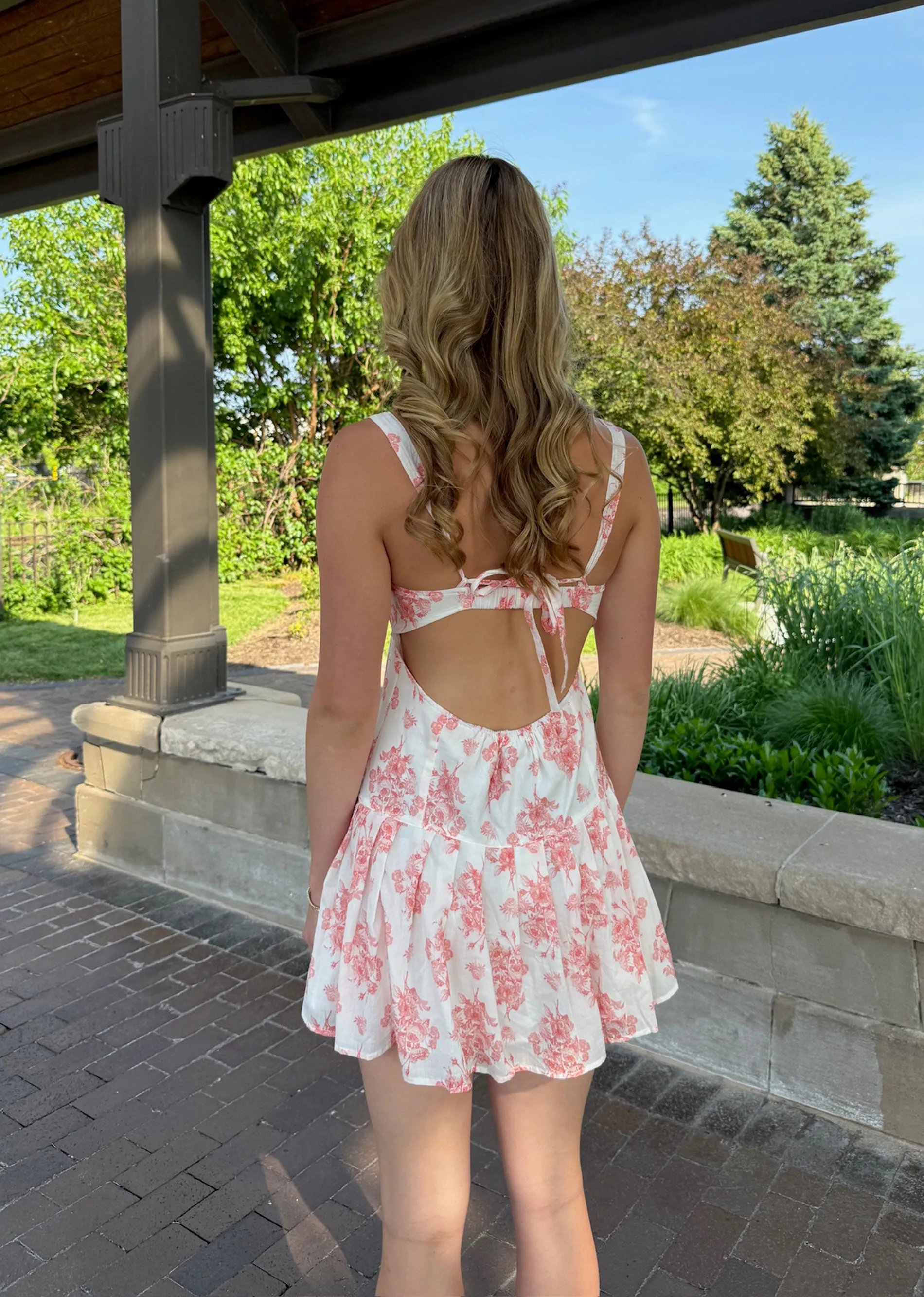 Edge of Seventeen Dress ★ Orange Floral sold by Rock N Rags product image thumbnail 3