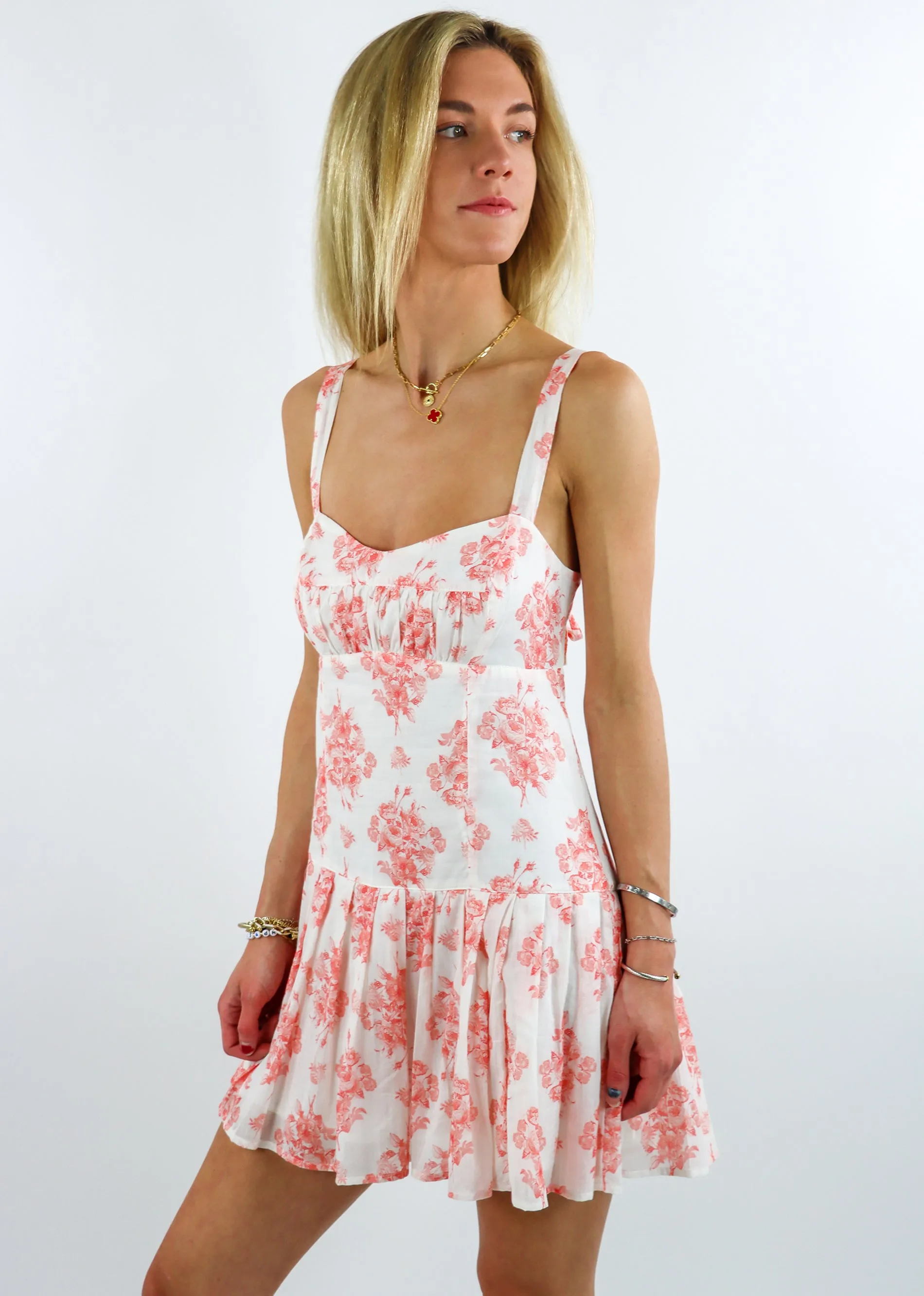 Edge of Seventeen Dress ★ Orange Floral sold by Rock N Rags product image thumbnail 5