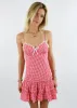 Sweet Home Alabama Gingham Mini Dress ★ Red & White sold by Rock N Rags