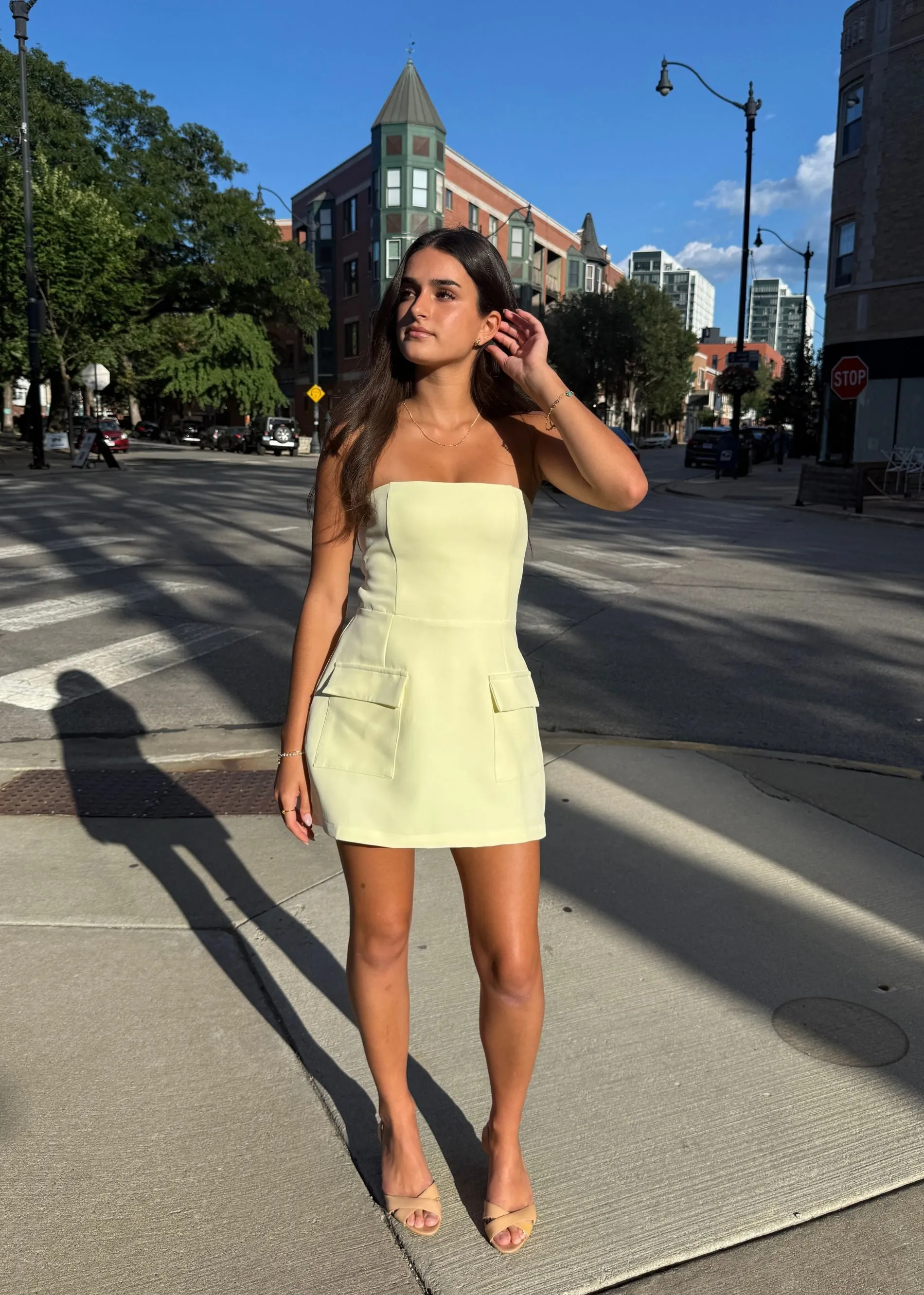 Timeless Mini Dress ★ Yellow sold by Rock N Rags product image thumbnail 4