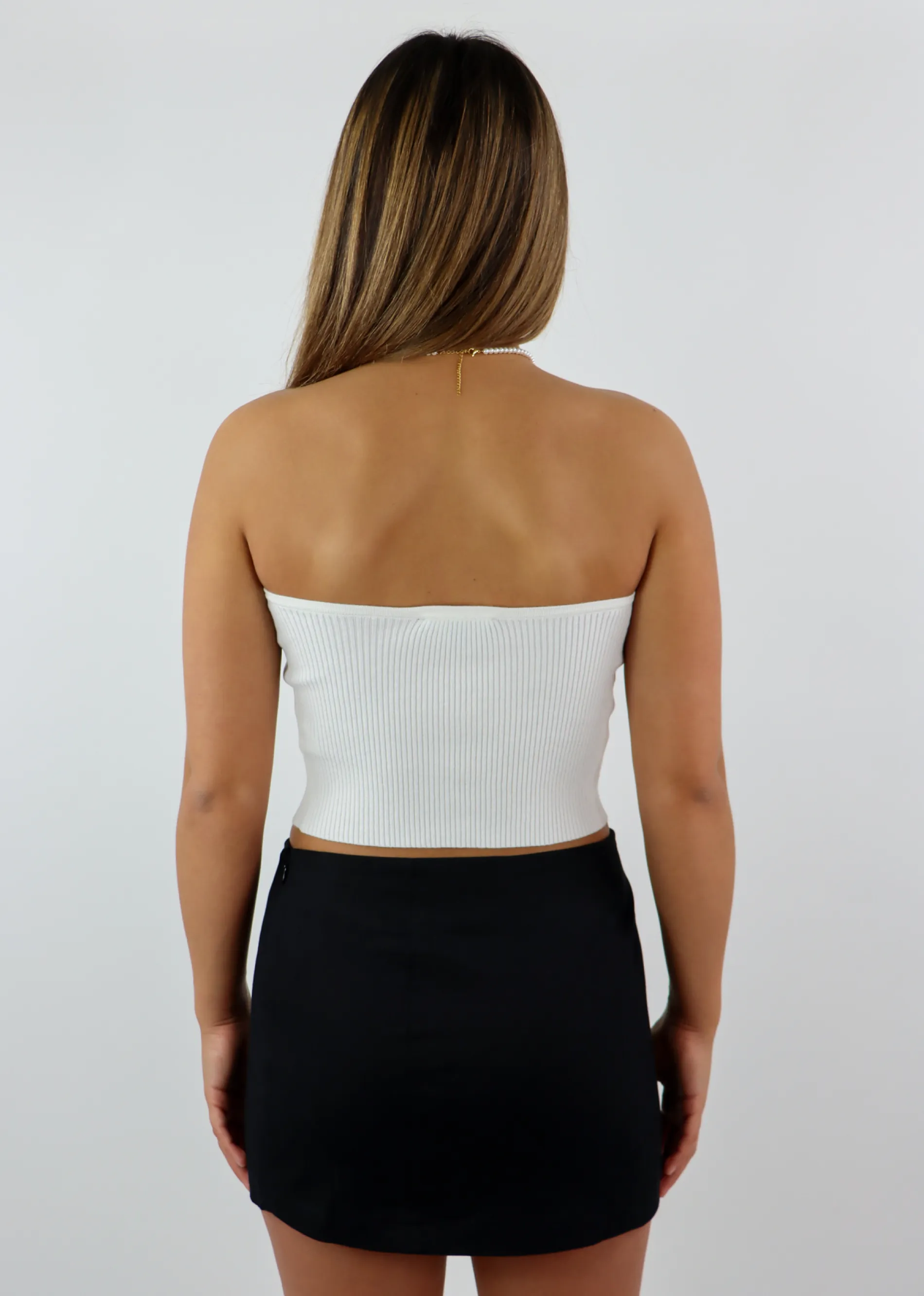 Good News Tube Top ★ White sold by Rock N Rags product image thumbnail 4