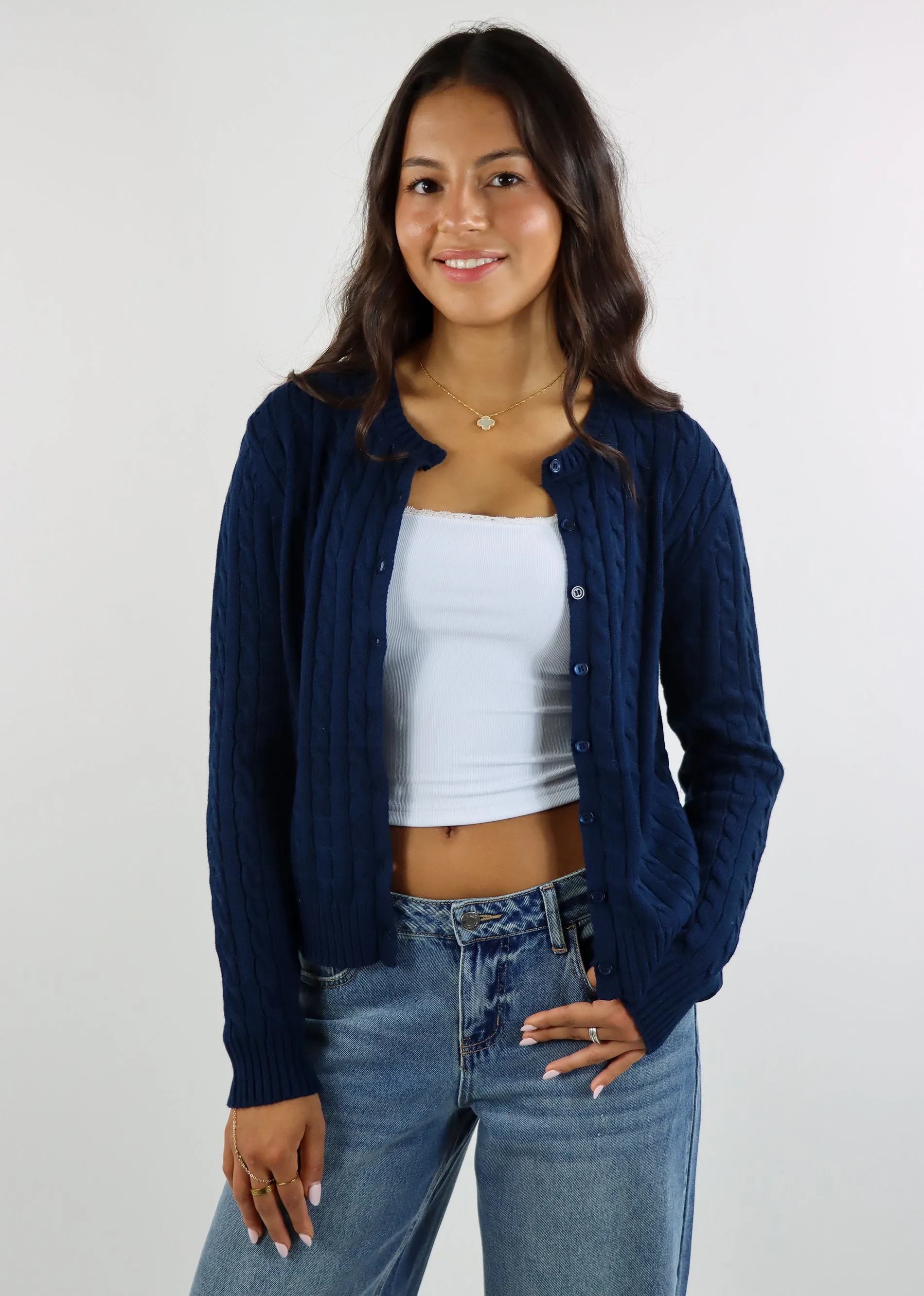Changing Cardigan ★ Navy sold by Rock N Rags