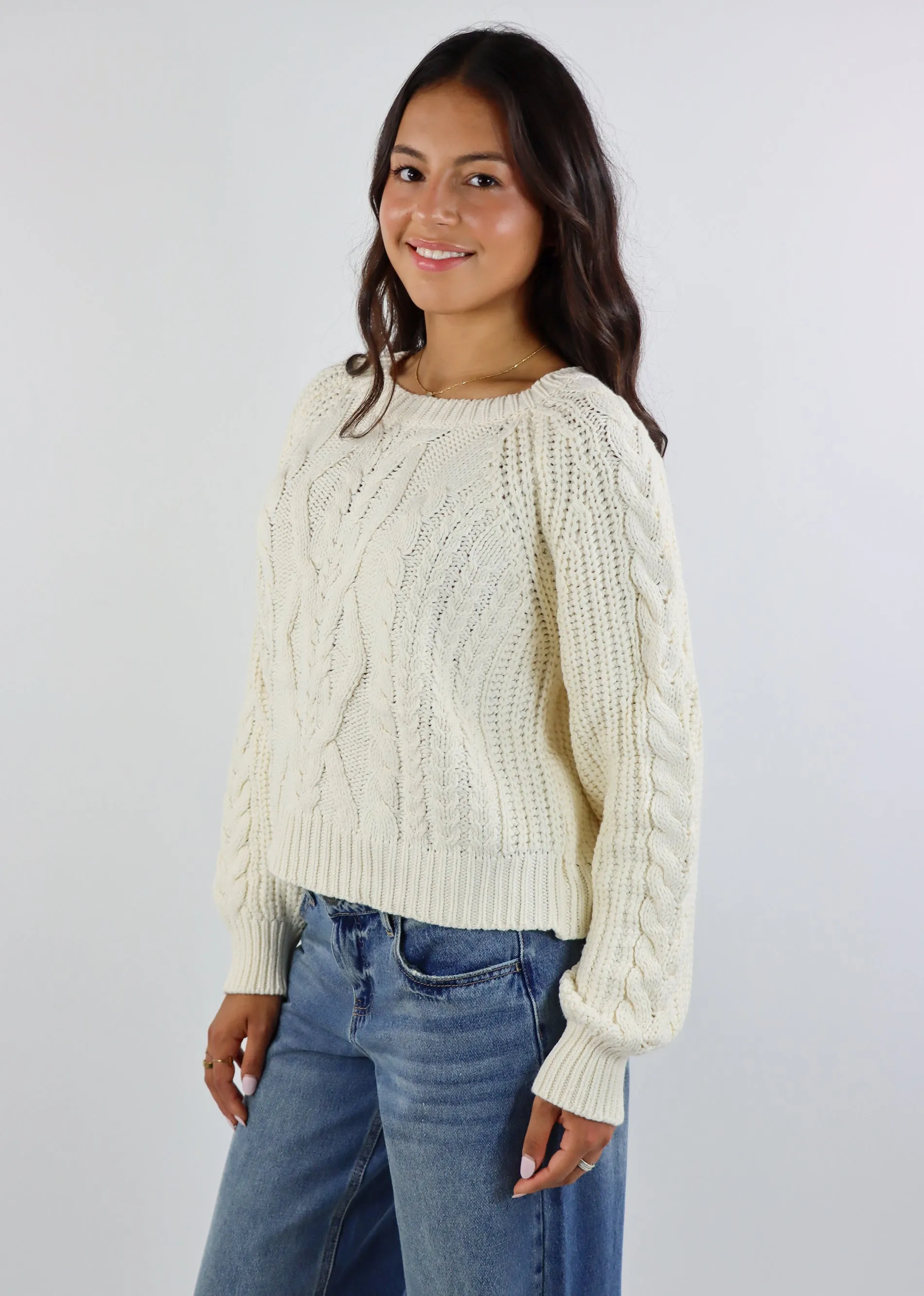 Sunday Morning Sweater ★ Ivory sold by Rock N Rags product image thumbnail 2