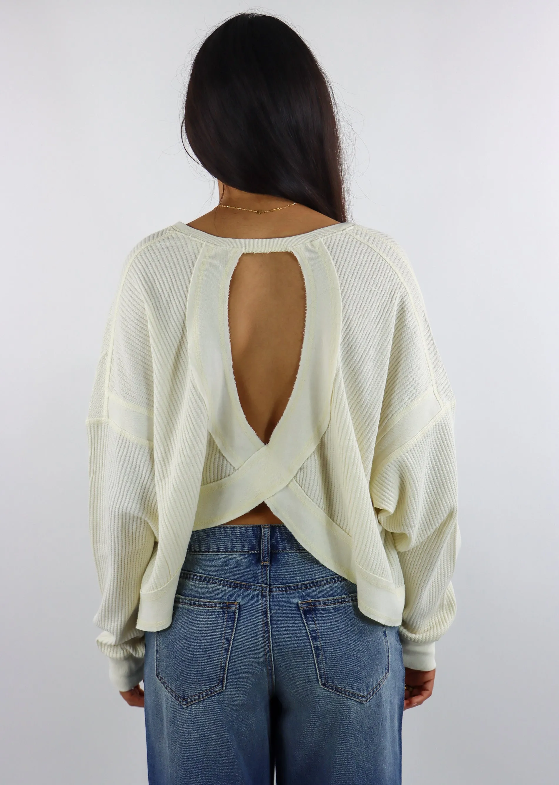 Go Your Own Way Sweater ★ Creme sold by Rock N Rags product image thumbnail 3