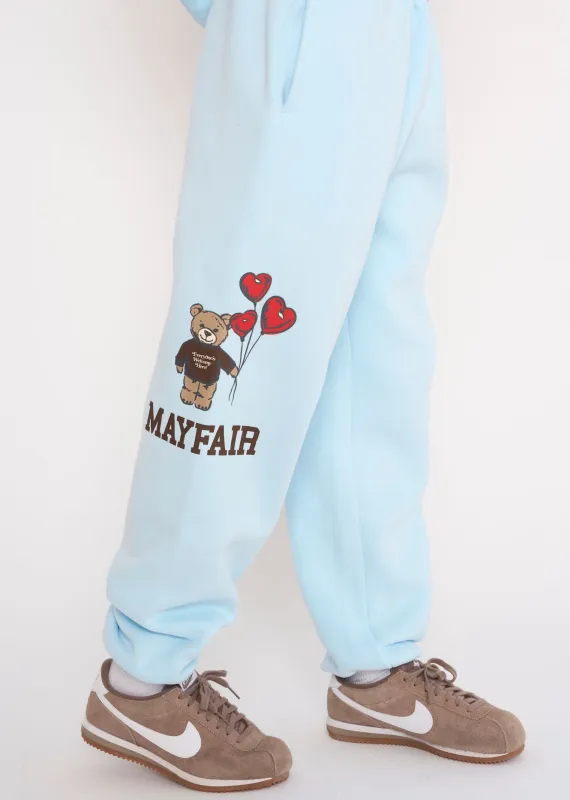 Mayfair Everyone's Welcome Here Sweatpants ★ Sky Blue sold by Rock N Rags