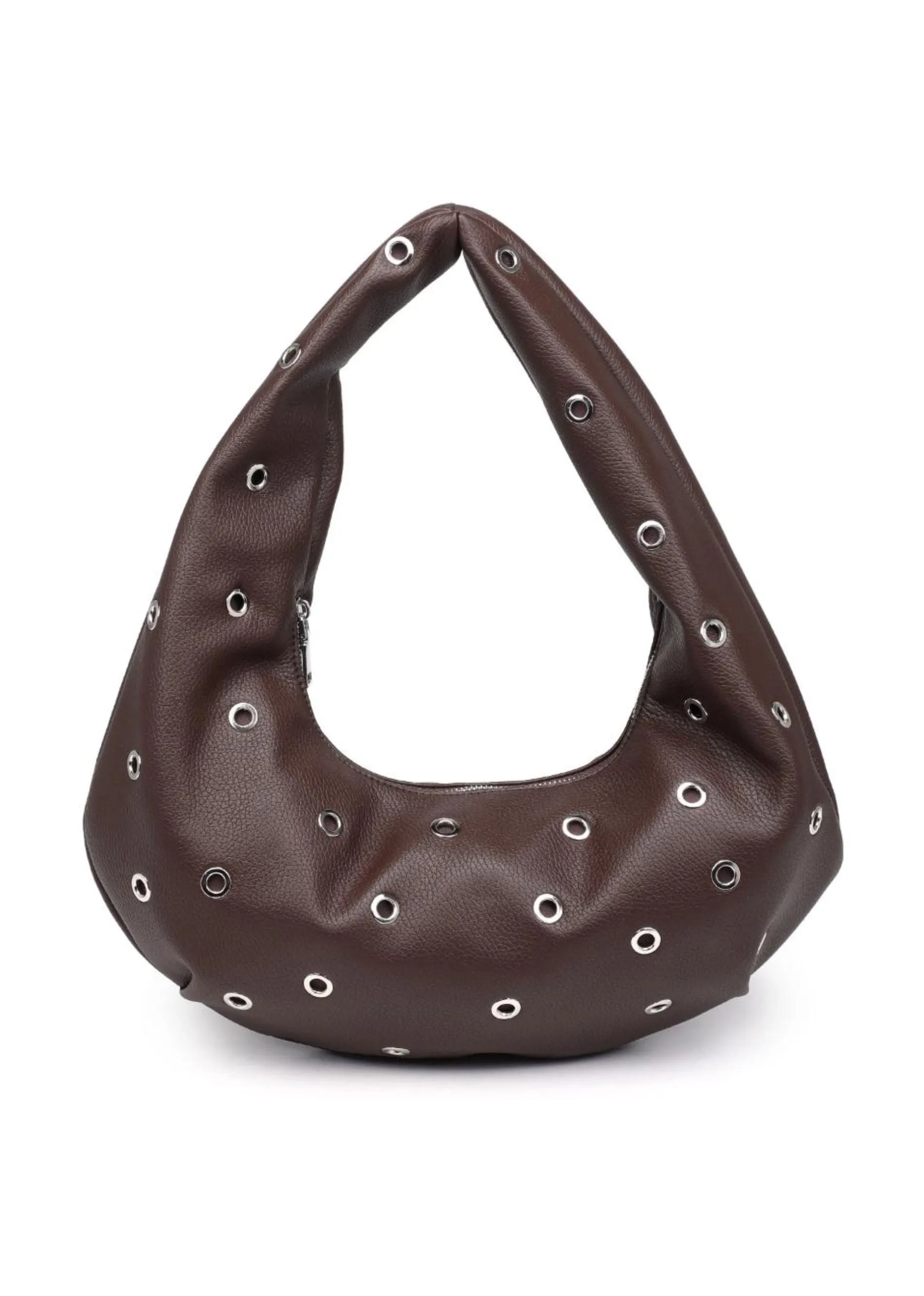 Grommet Shoulder Bag ★ Brown sold by Rock N Rags product image thumbnail 4