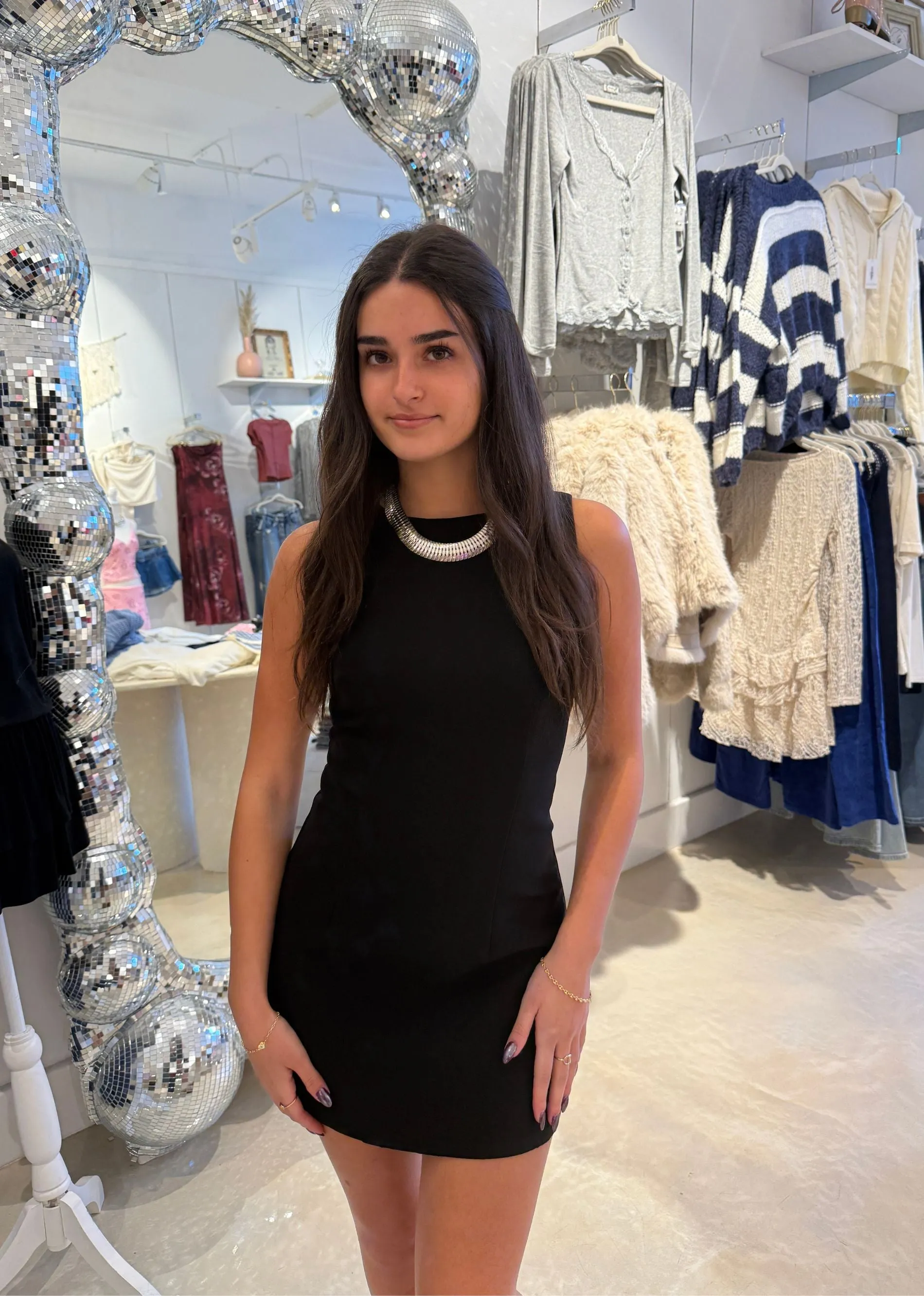 Night Moves Mini Dress ★ Black sold by Rock N Rags product image thumbnail 3