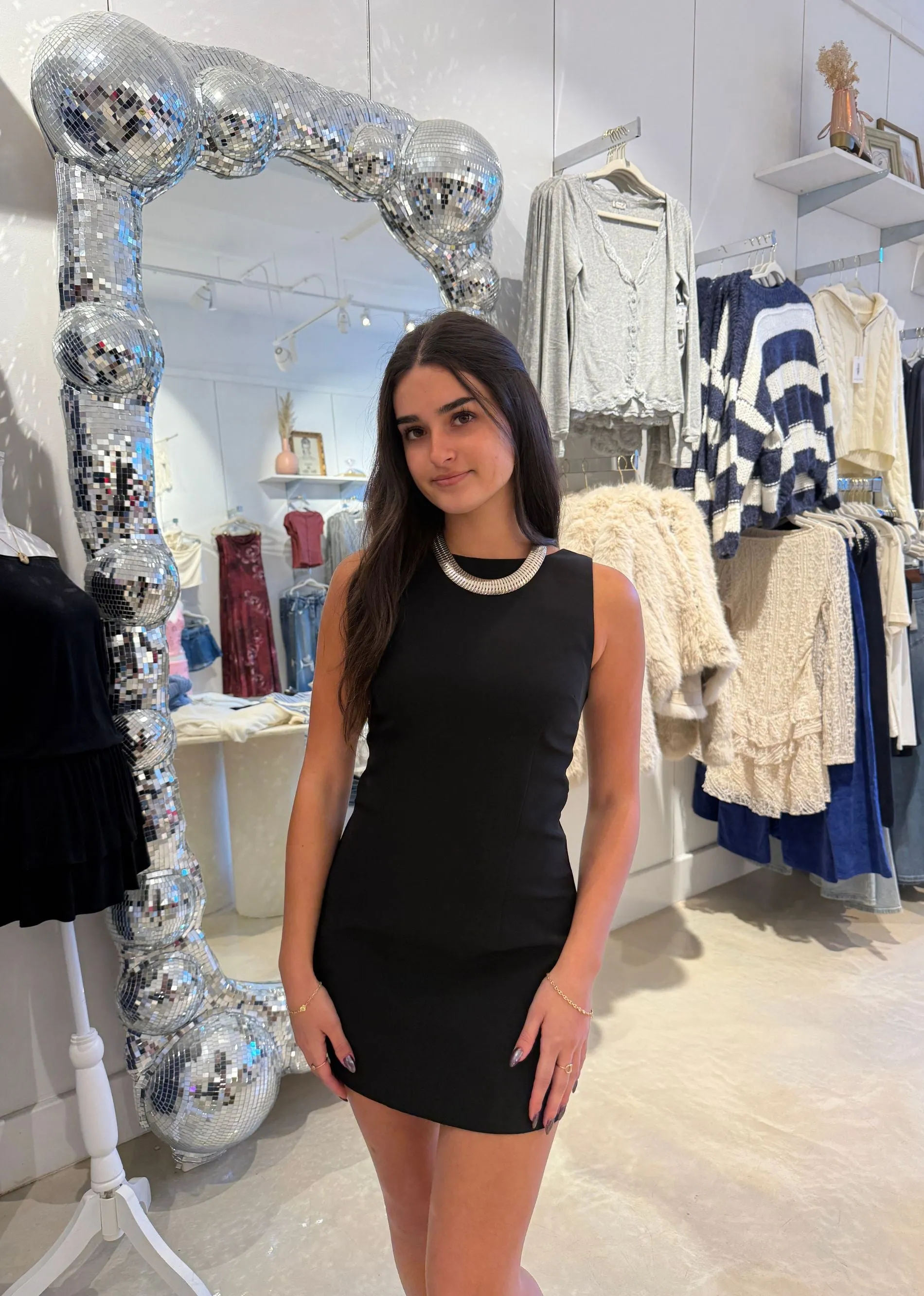 Night Moves Mini Dress ★ Black sold by Rock N Rags product image thumbnail 4