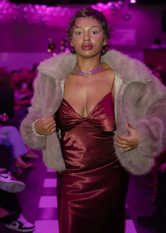 Crimson and Clover Maxi Dress ★ Burgundy sold by Rock N Rags