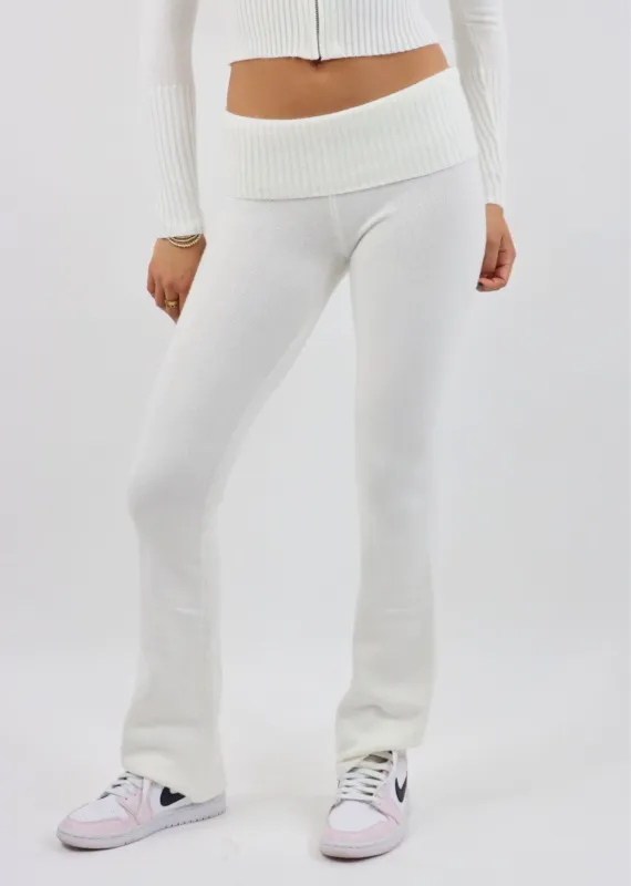 Snow On The Beach Sweater Pants ★ Ivory sold by Rock N Rags