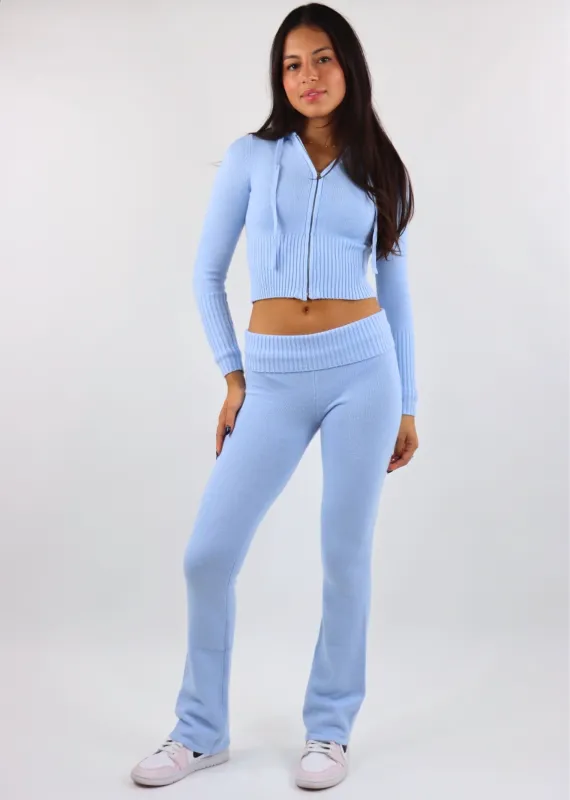 Snow On The Beach Sweater Pants ★ Light Blue sold by Rock N Rags