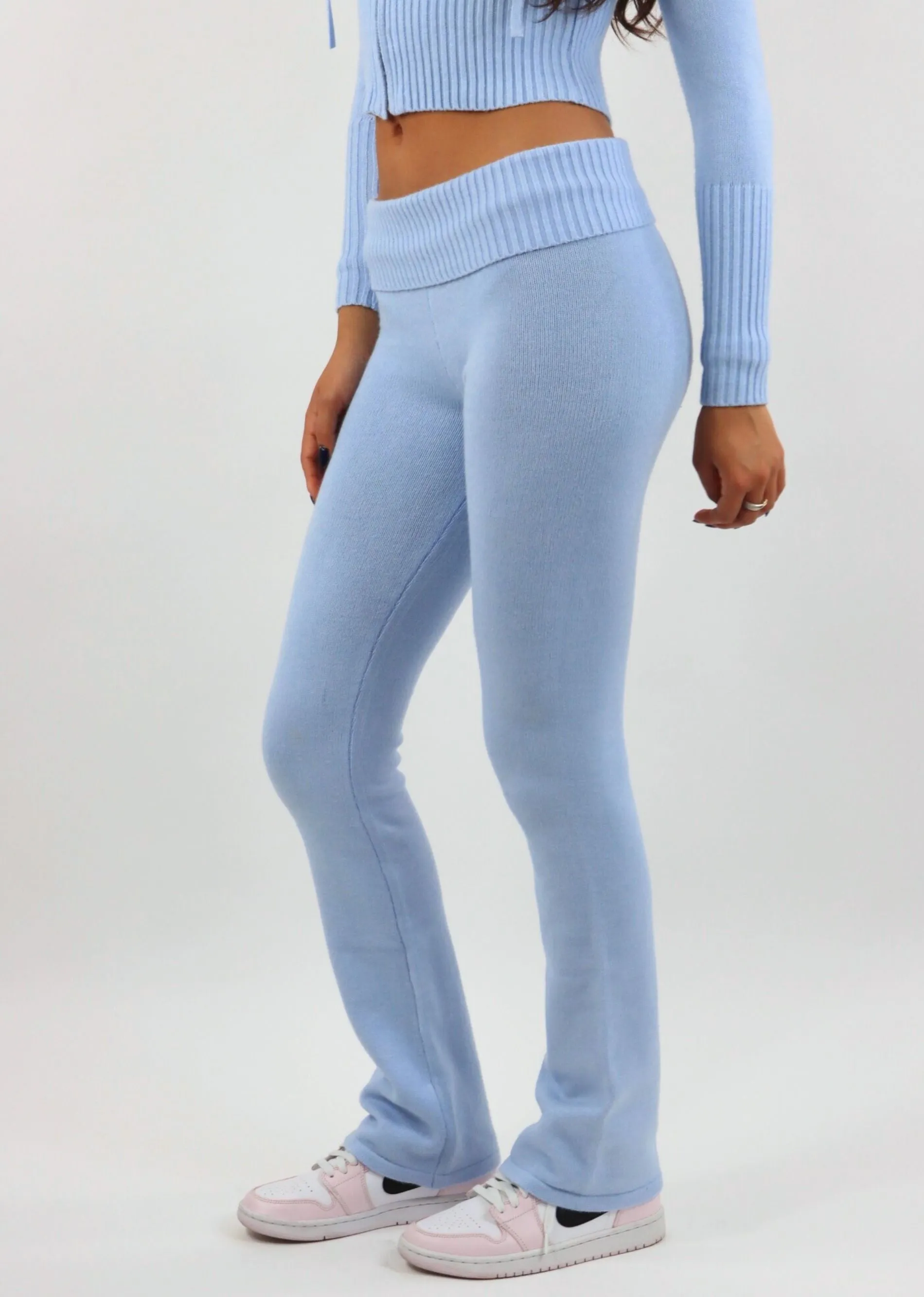 Snow On The Beach Sweater Pants ★ Light Blue sold by Rock N Rags product image thumbnail 4