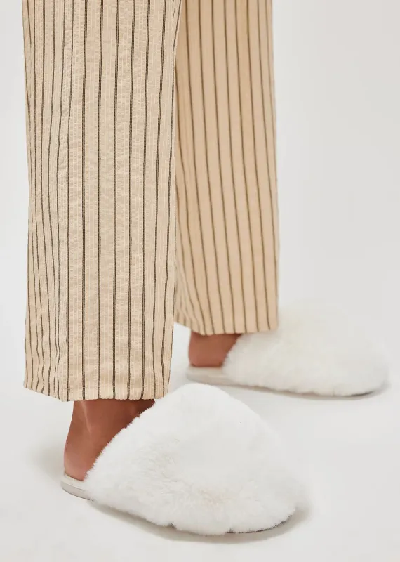 Free People Faux Fur Snowball Slipper ★ White made by Free People