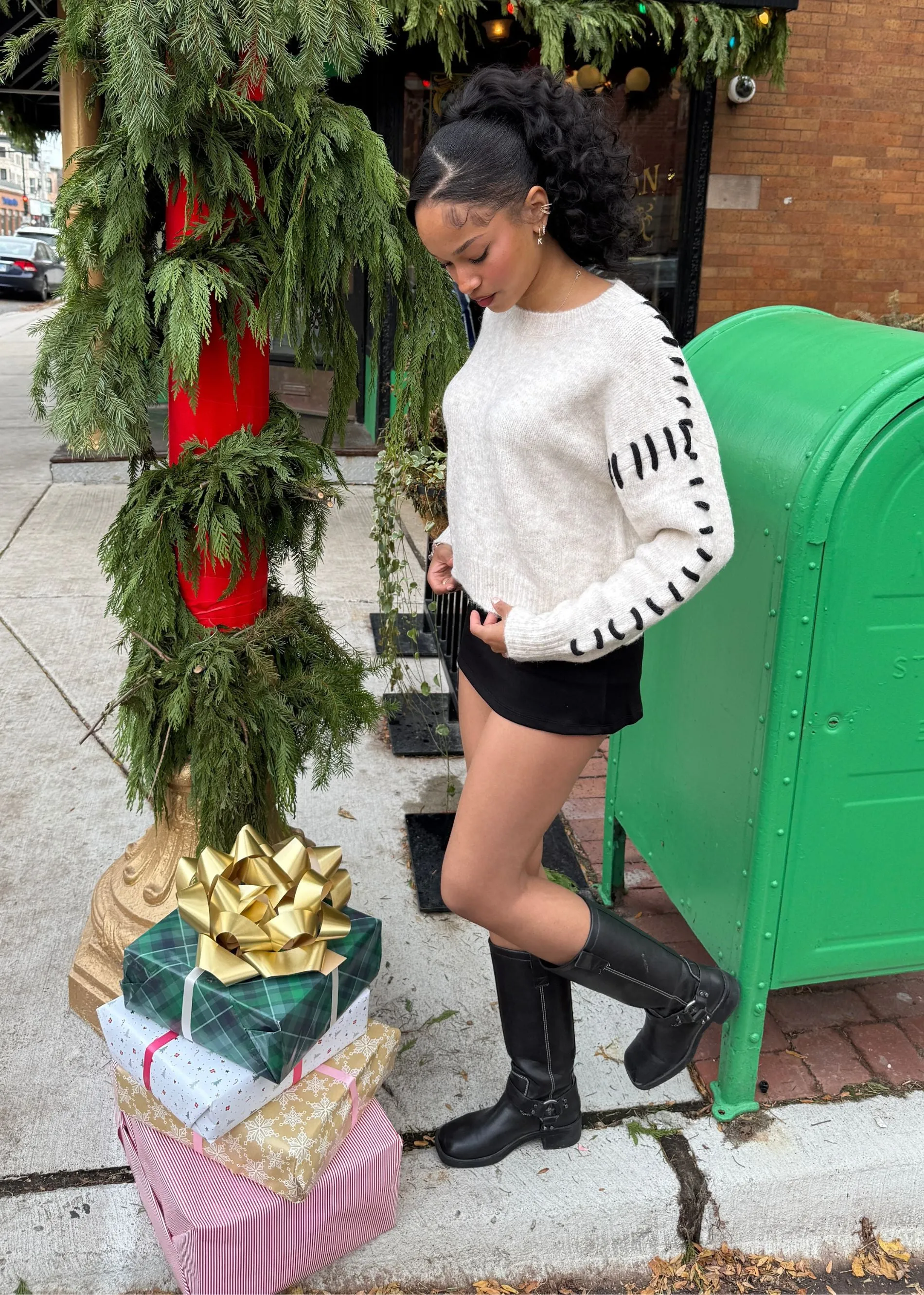 Simple Things Sweater ★ Oatmeal sold by Rock N Rags product image thumbnail 3