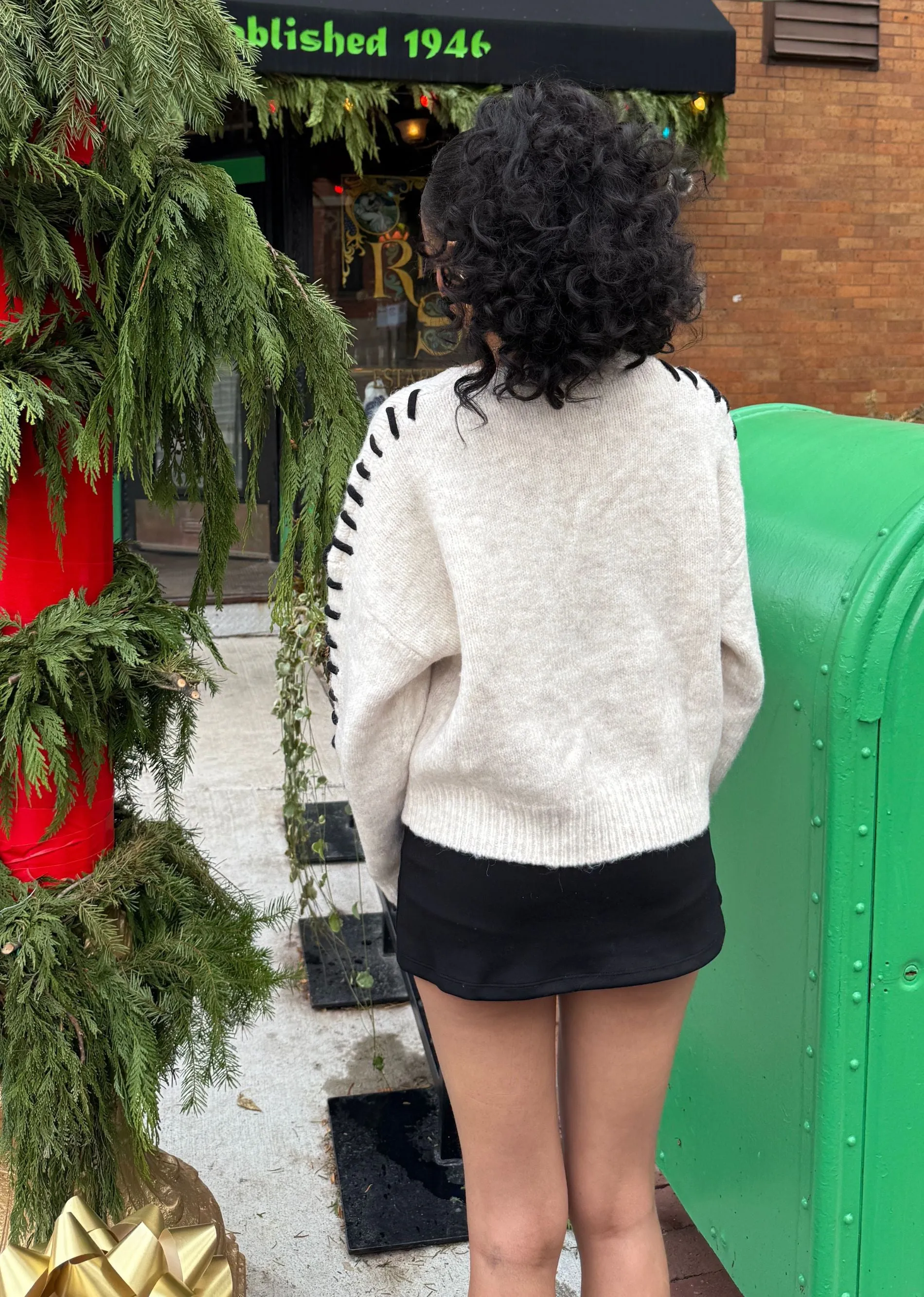 Simple Things Sweater ★ Oatmeal sold by Rock N Rags product image thumbnail 4