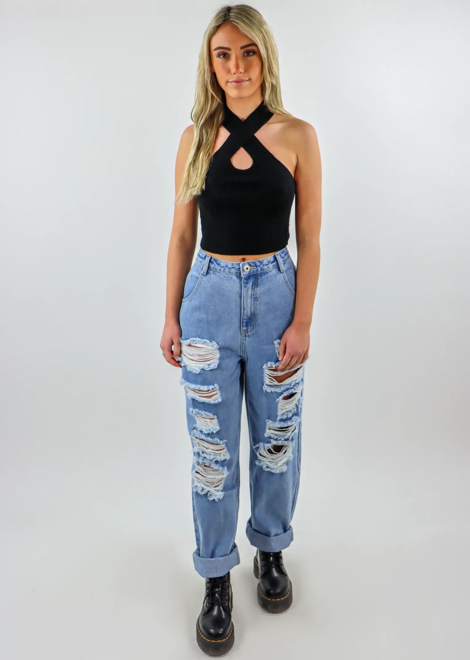 Don't Get It Twisted Top ★ Black sold by Rock N Rags product image thumbnail 4