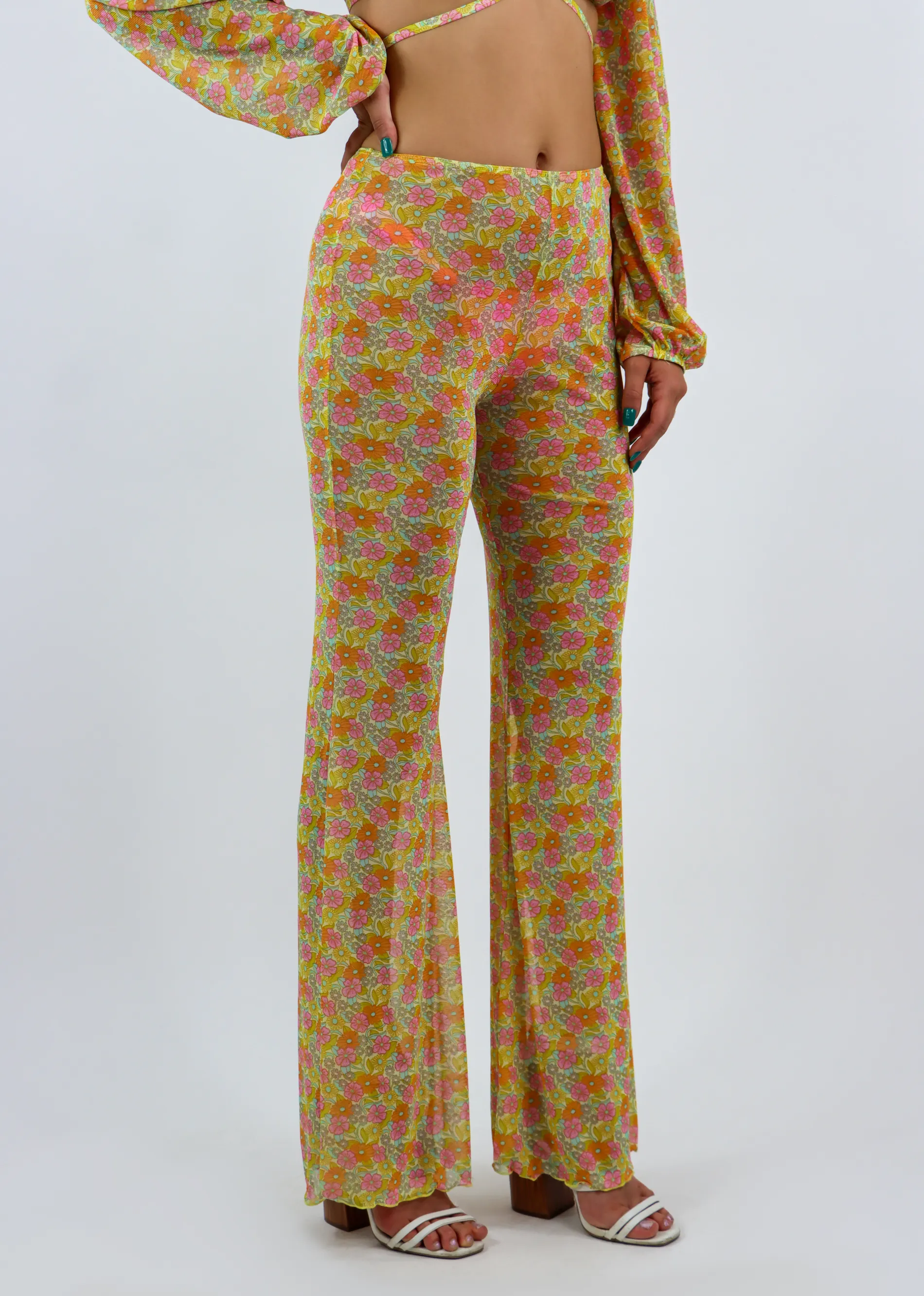 Crush Culture Pants ★ Floral sold by Rock N Rags product image thumbnail 2