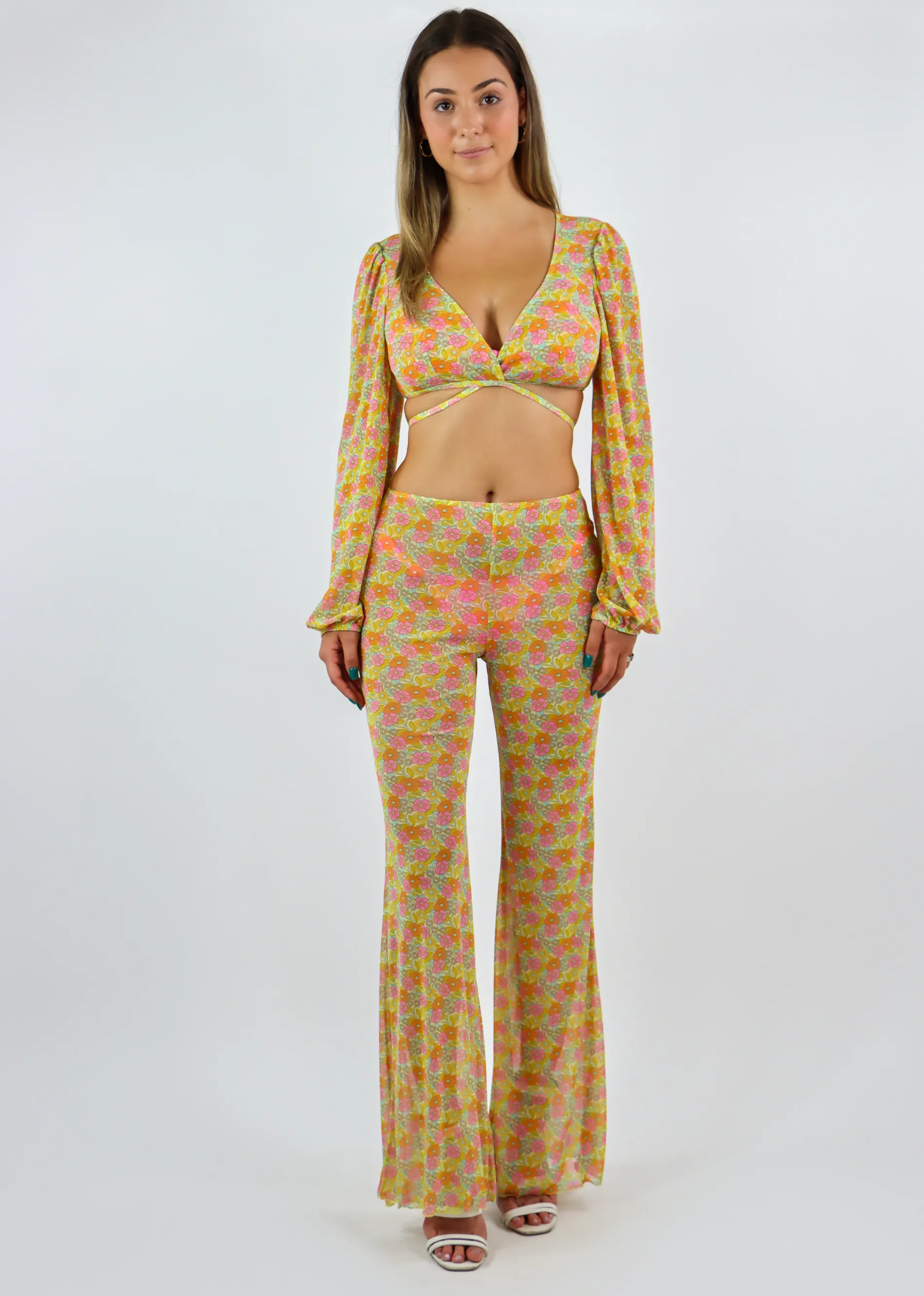 Crush Culture Pants ★ Floral sold by Rock N Rags product image thumbnail 4