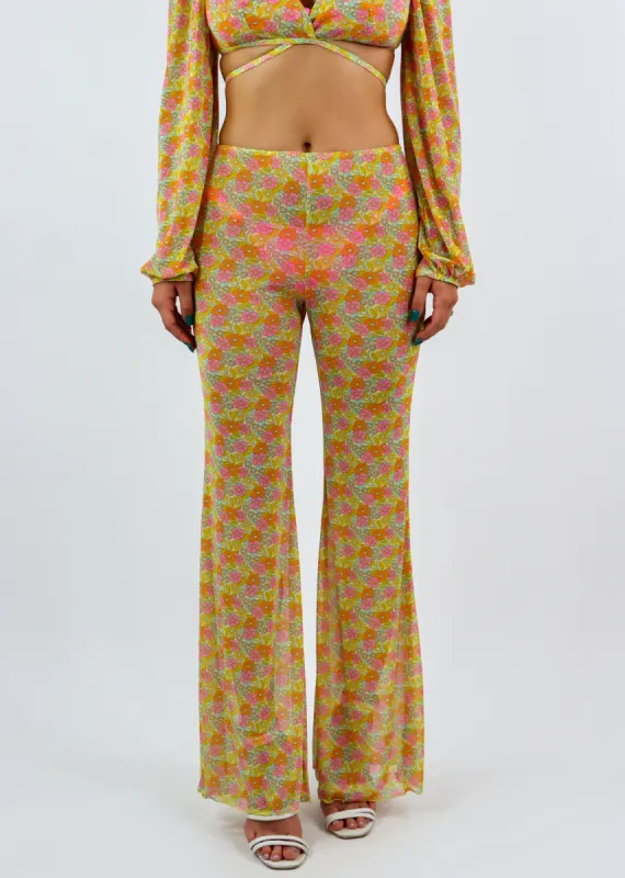 Crush Culture Pants ★ Floral sold by Rock N Rags