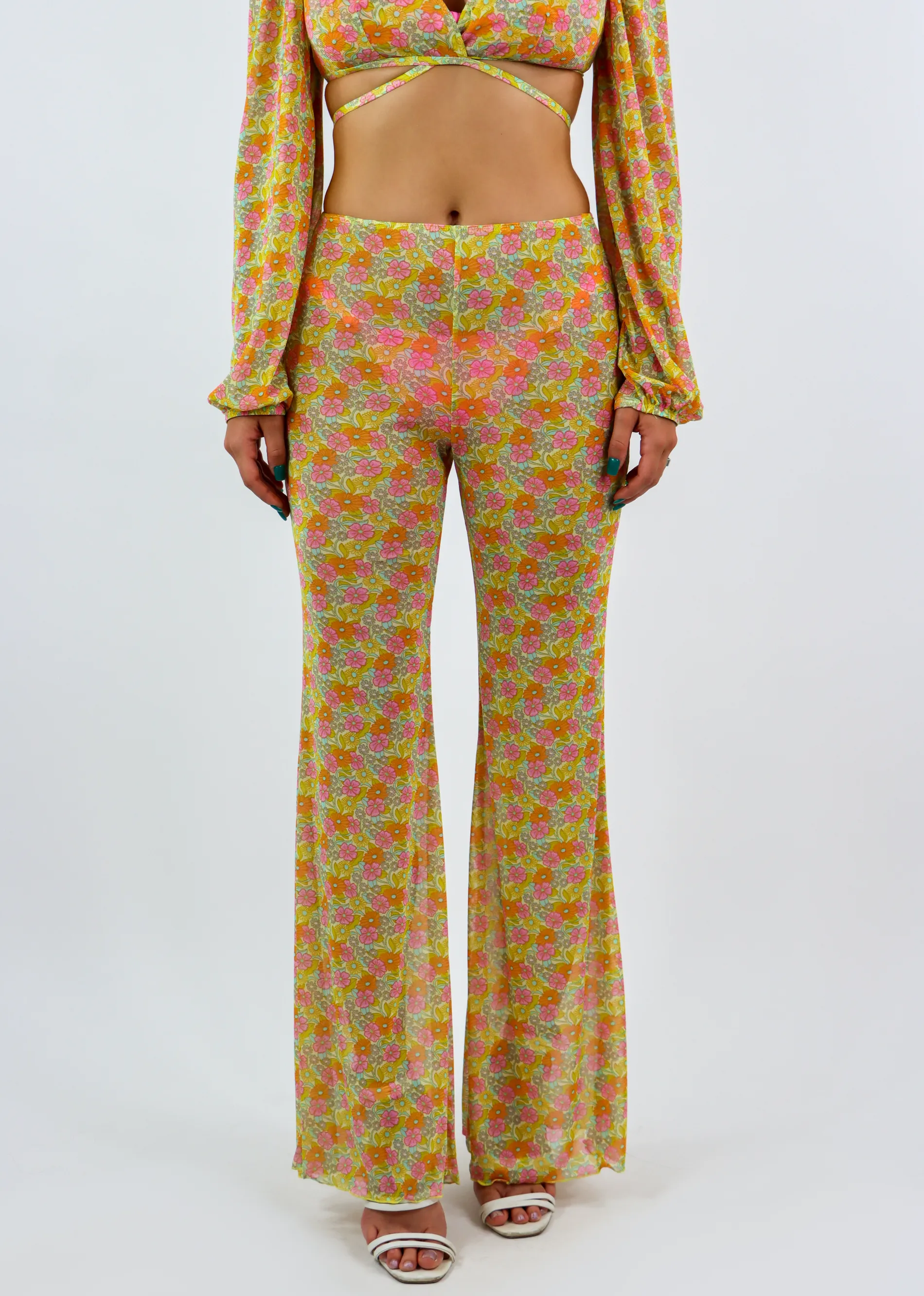 Crush Culture Pants ★ Floral sold by Rock N Rags