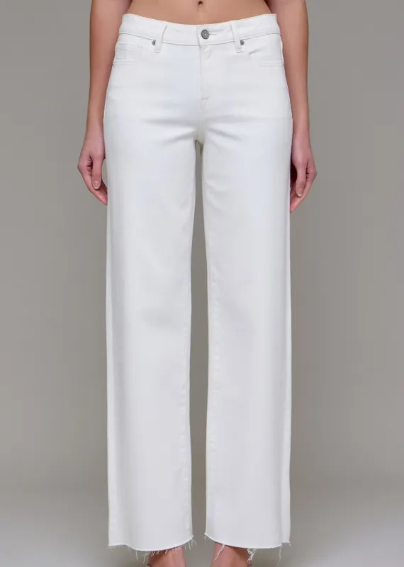 White Noise Dad Jeans ★ White made by Hidden