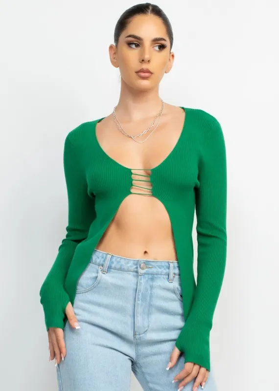 Good Luck Babe Top ★ Kelly Green made by Rock N Rags