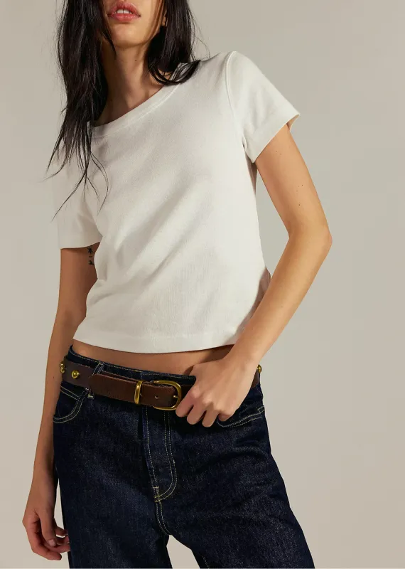 We The Free Atlas Crew Tee ★ White made by Free People