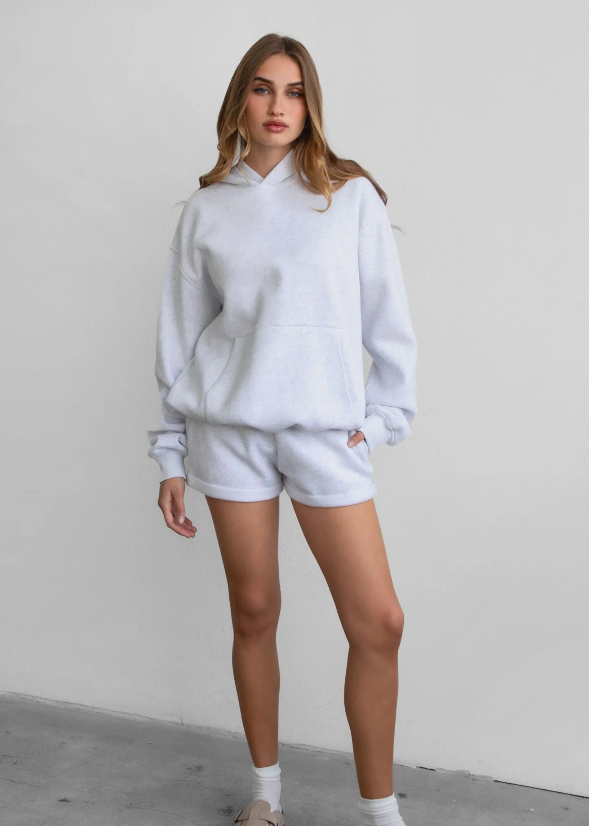 Stay Cozy Oversized Hoodie ★ Light Grey sold by Rock N Rags product image thumbnail 3