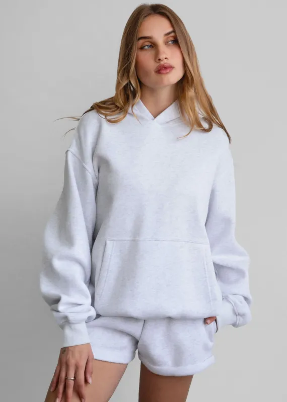 Stay Cozy Oversized Hoodie ★ Light Grey made by Rock N Rags