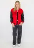 This City Bomber Jacket ★ Red & Black sold by Rock N Rags