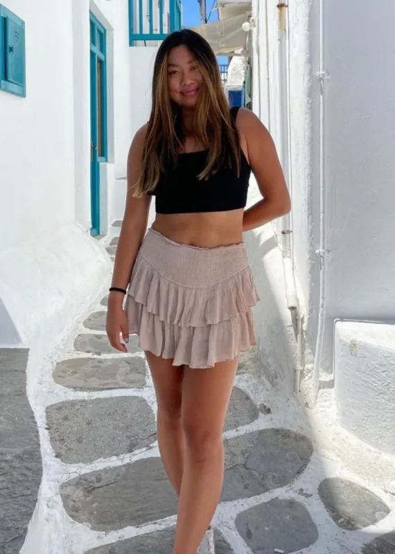 Sunshine Daydream Skirt ★ Tan sold by Rock N Rags