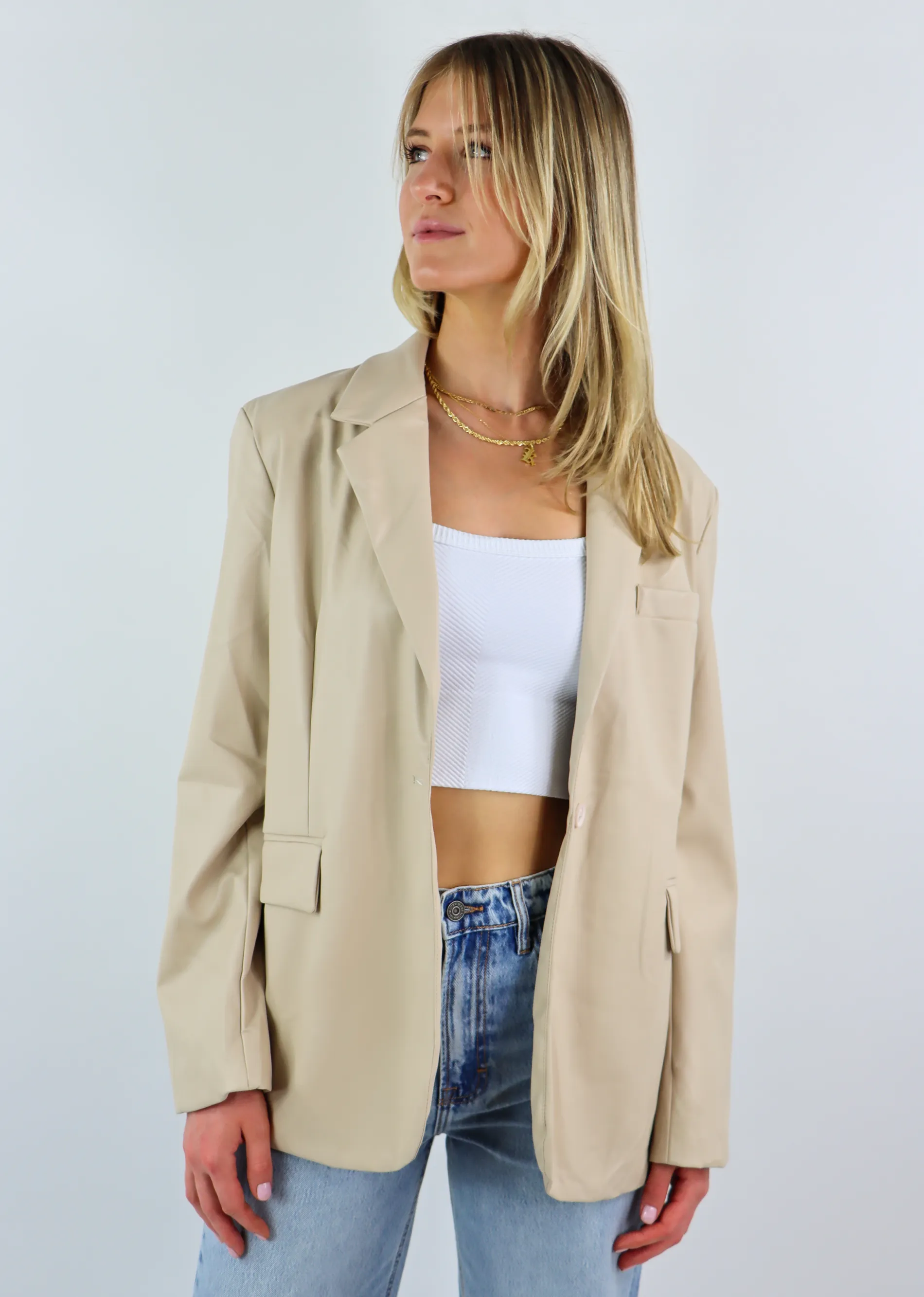 Every Morning Blazer ★ Beige sold by Rock N Rags product image thumbnail 5