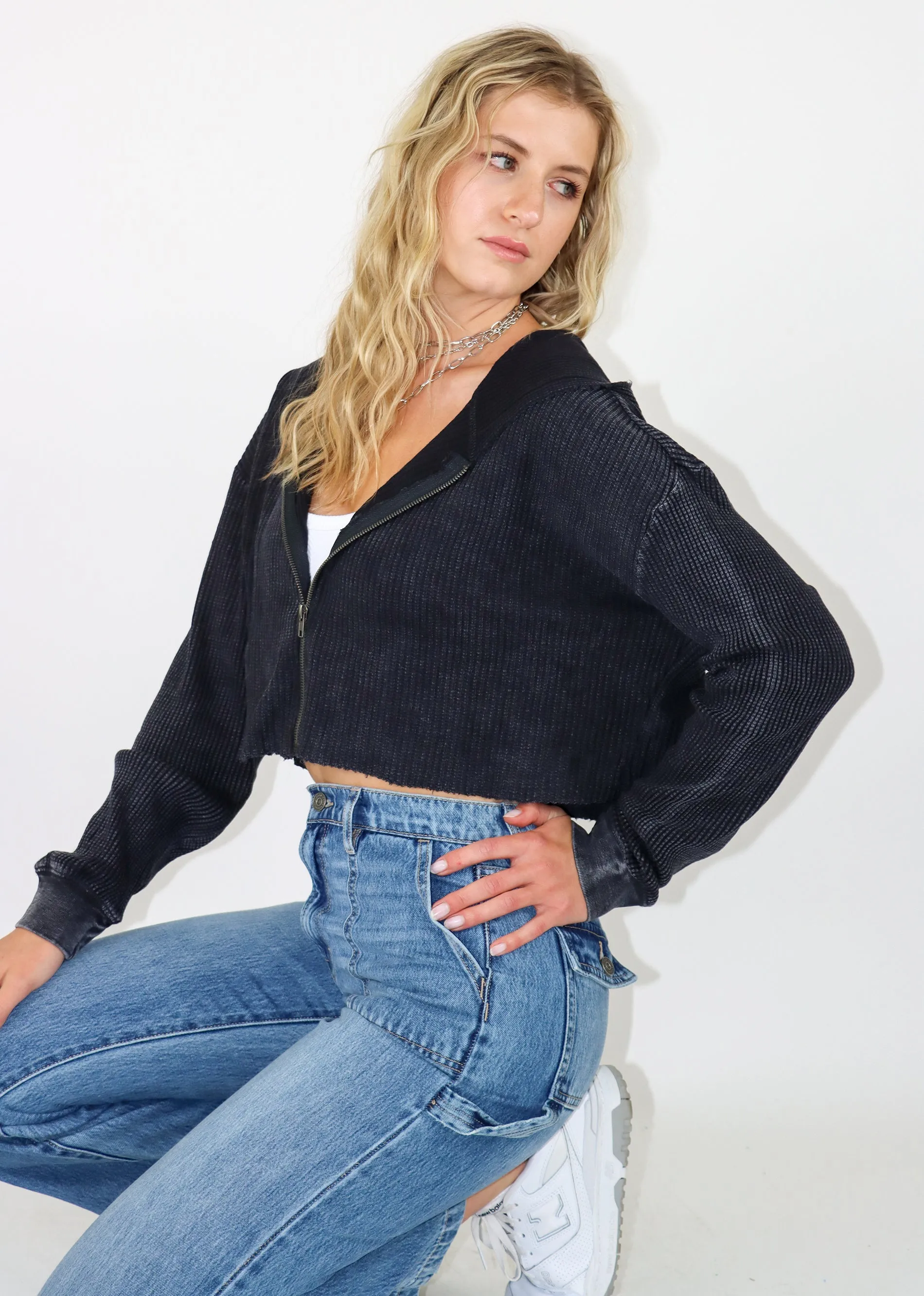 As She Dreams Zip Up Hoodie ★ Black sold by Rock N Rags