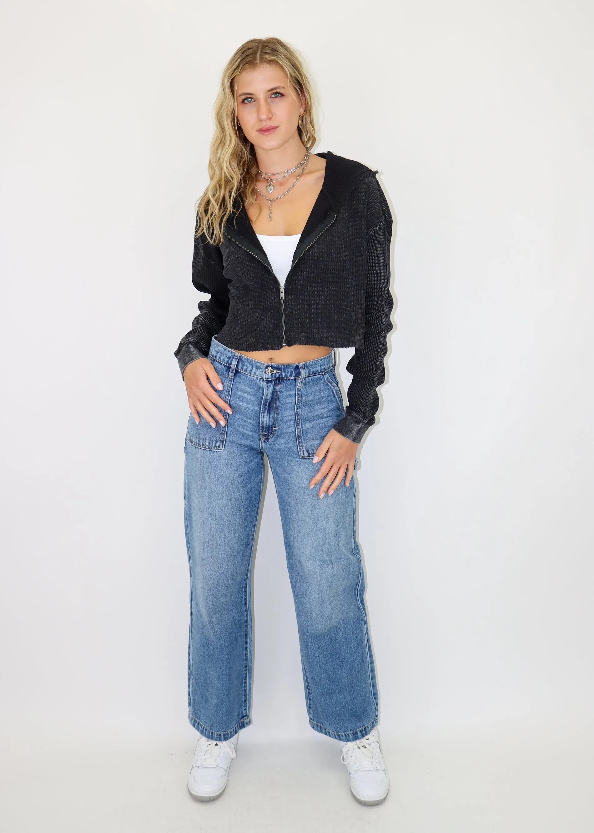 As She Dreams Zip Up Hoodie ★ Black sold by Rock N Rags product image thumbnail 5