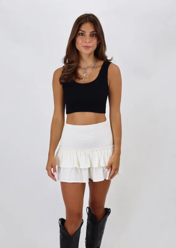 Love Again Skirt ★ White sold by Rock N Rags