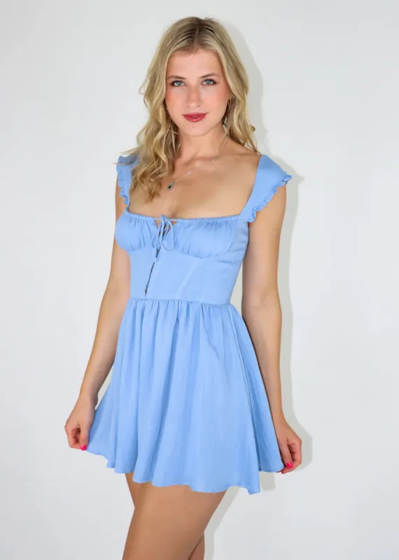 Wish You Well Dress ★ Light Blue sold by Rock N Rags