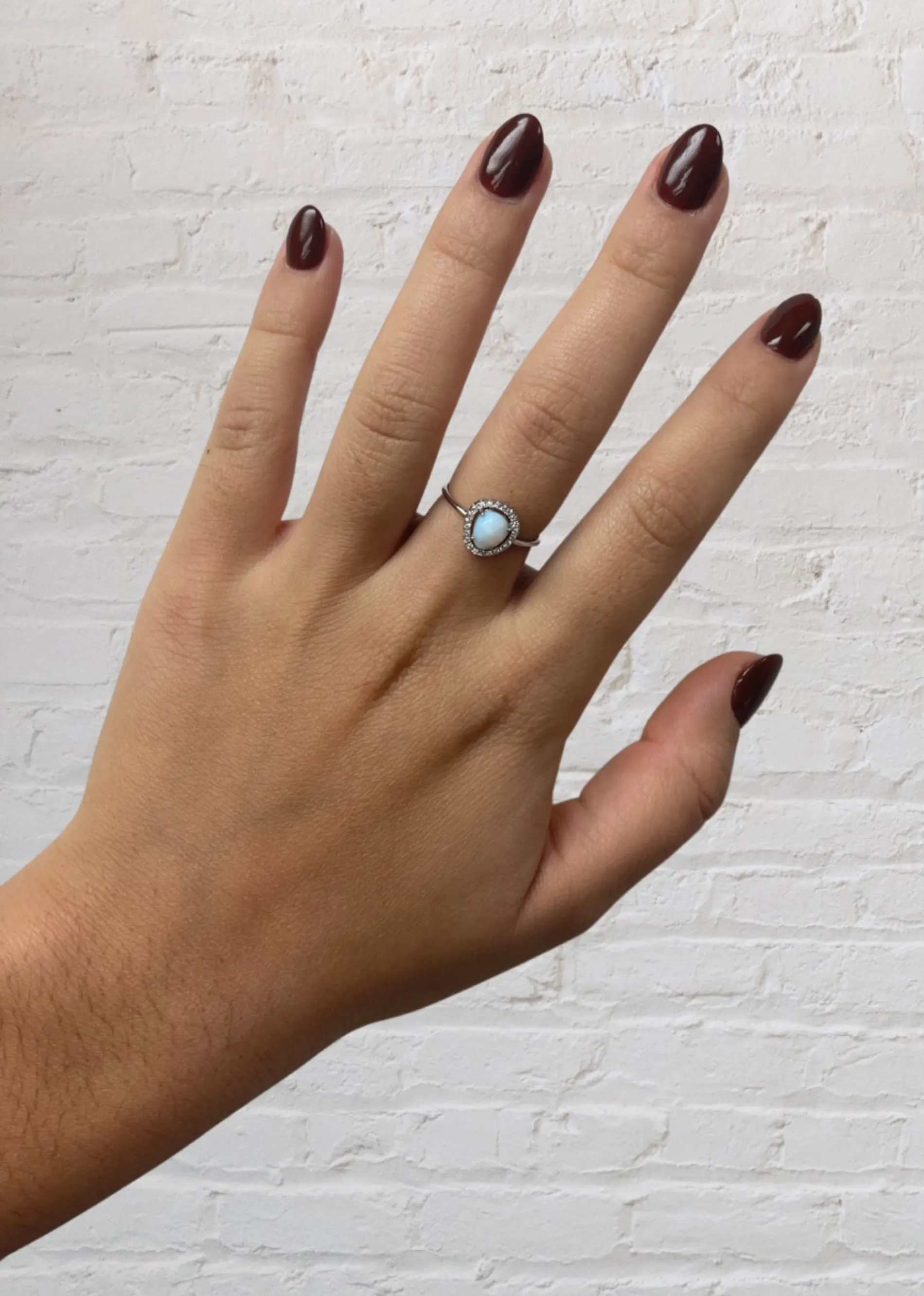 Opalite Stone Opal Ring ★ Silver sold by Rock N Rags