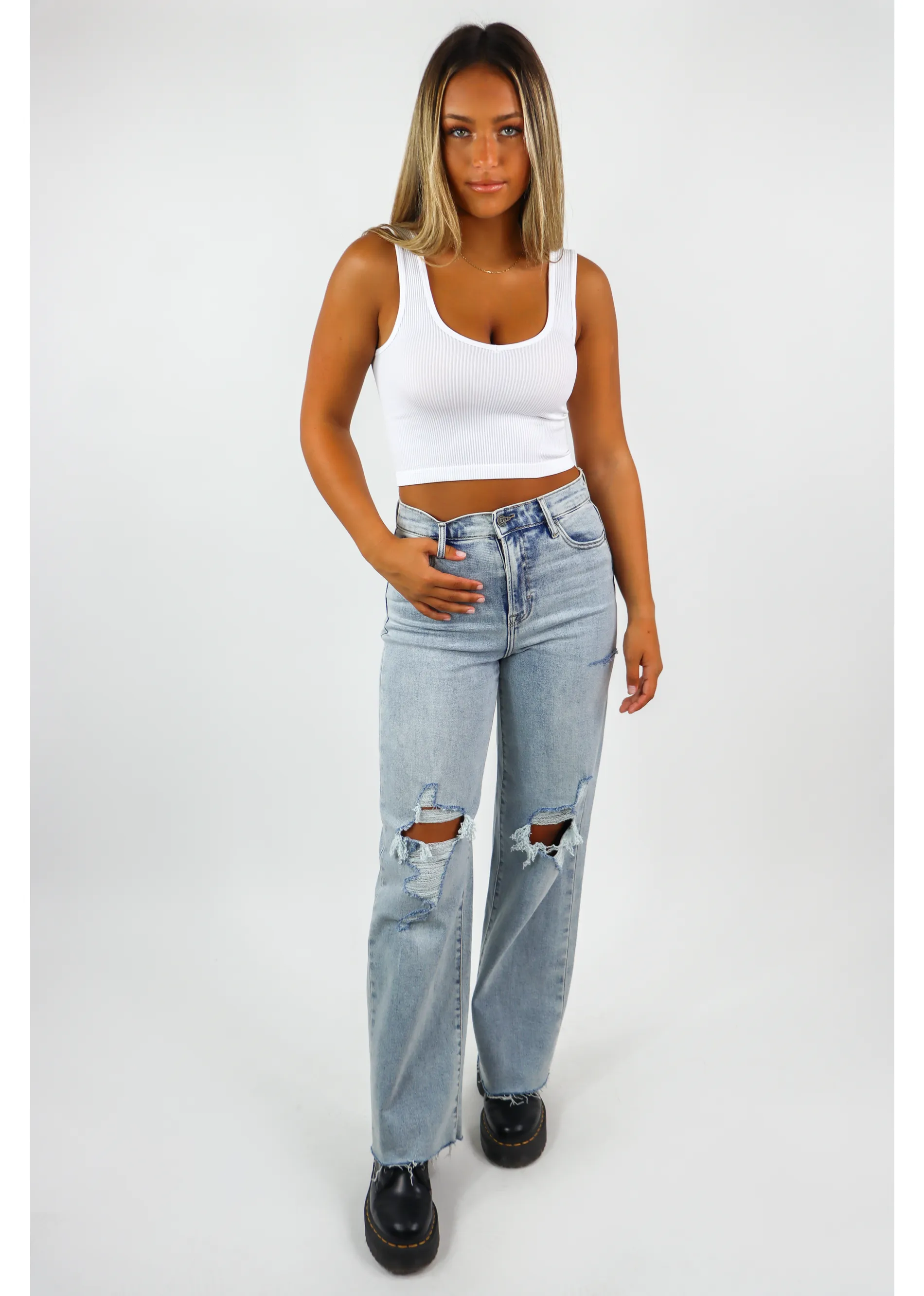 Yummy Tank ★ White sold by Rock N Rags product image thumbnail 4