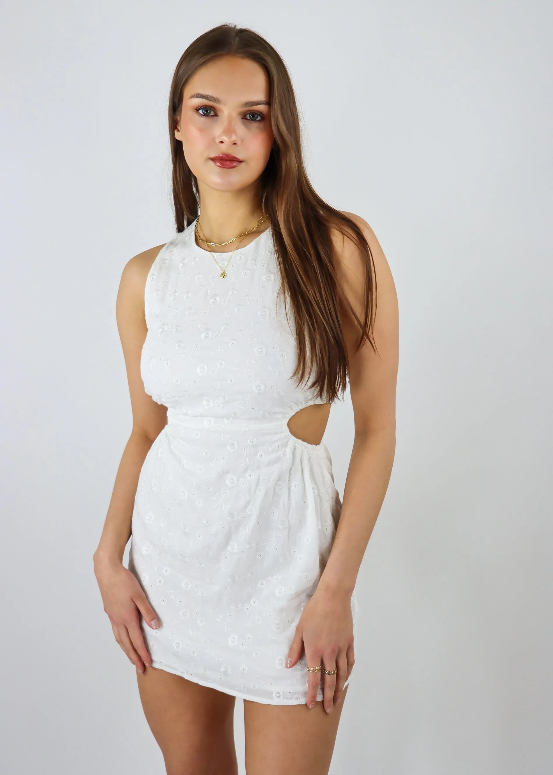 Garden Party Dress ★ White sold by Rock N Rags product image thumbnail 4