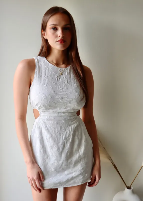 Garden Party Dress ★ White sold by Rock N Rags