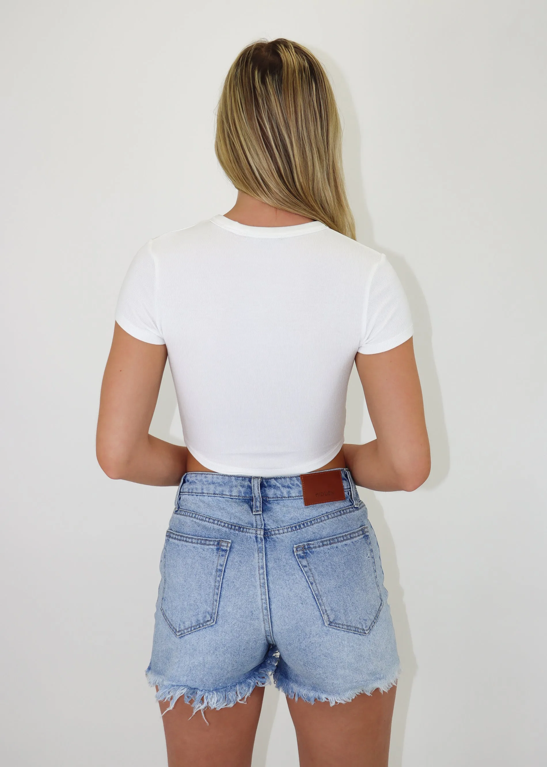 Out Of Your Mind Top ★ White sold by Rock N Rags product image thumbnail 4