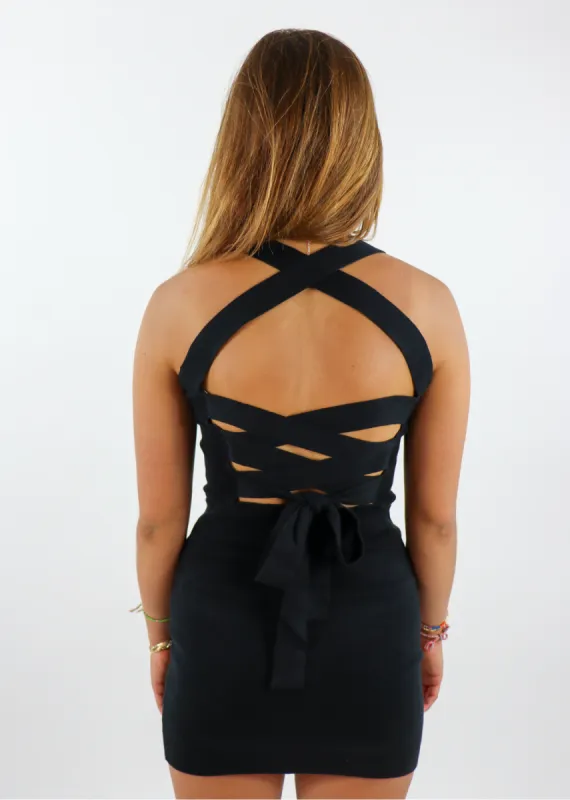 On My Mind Mini Dress ★ Black sold by Rock N Rags