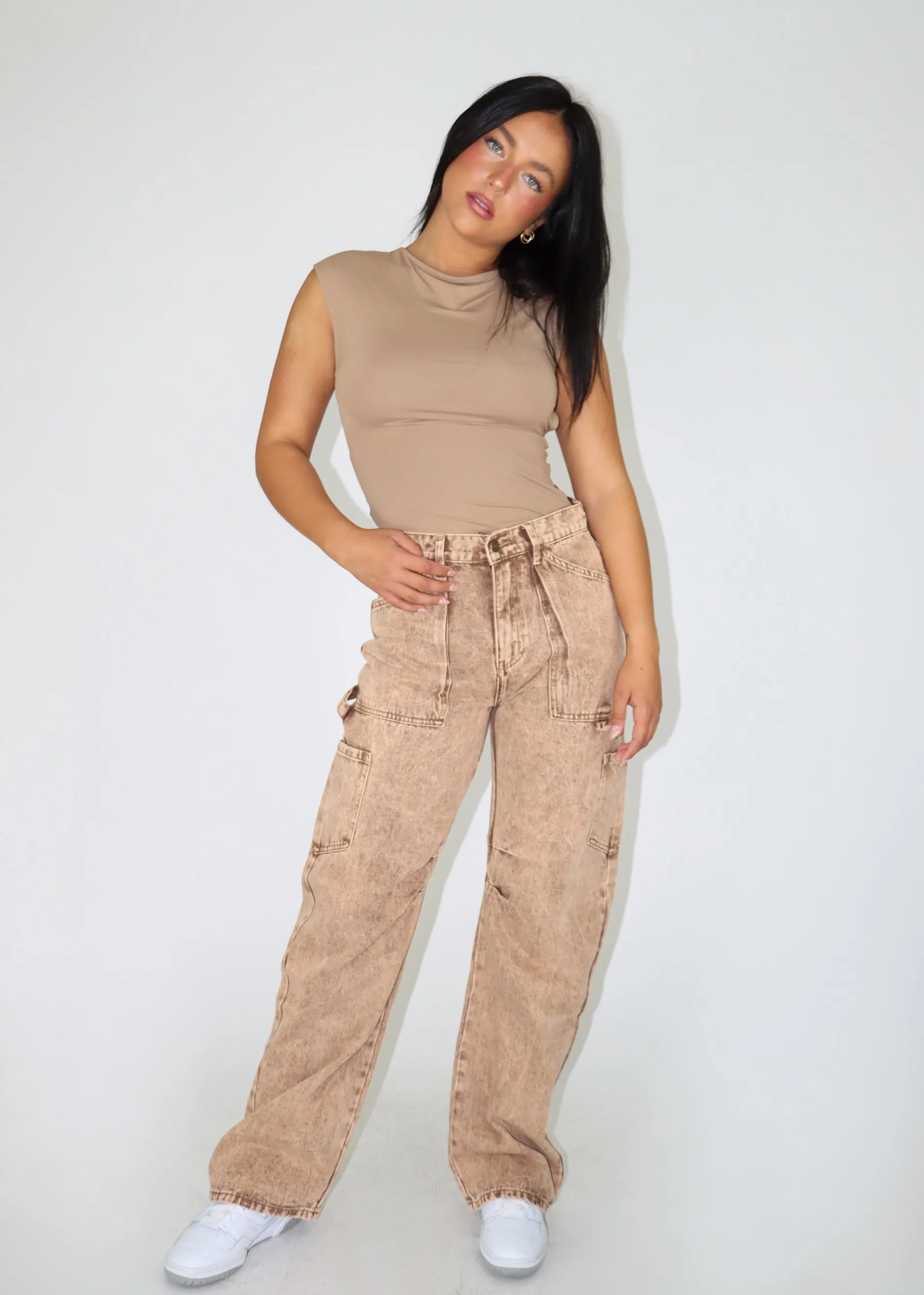 Lioness Miami Vice Jeans ★ Tan sold by Rock N Rags