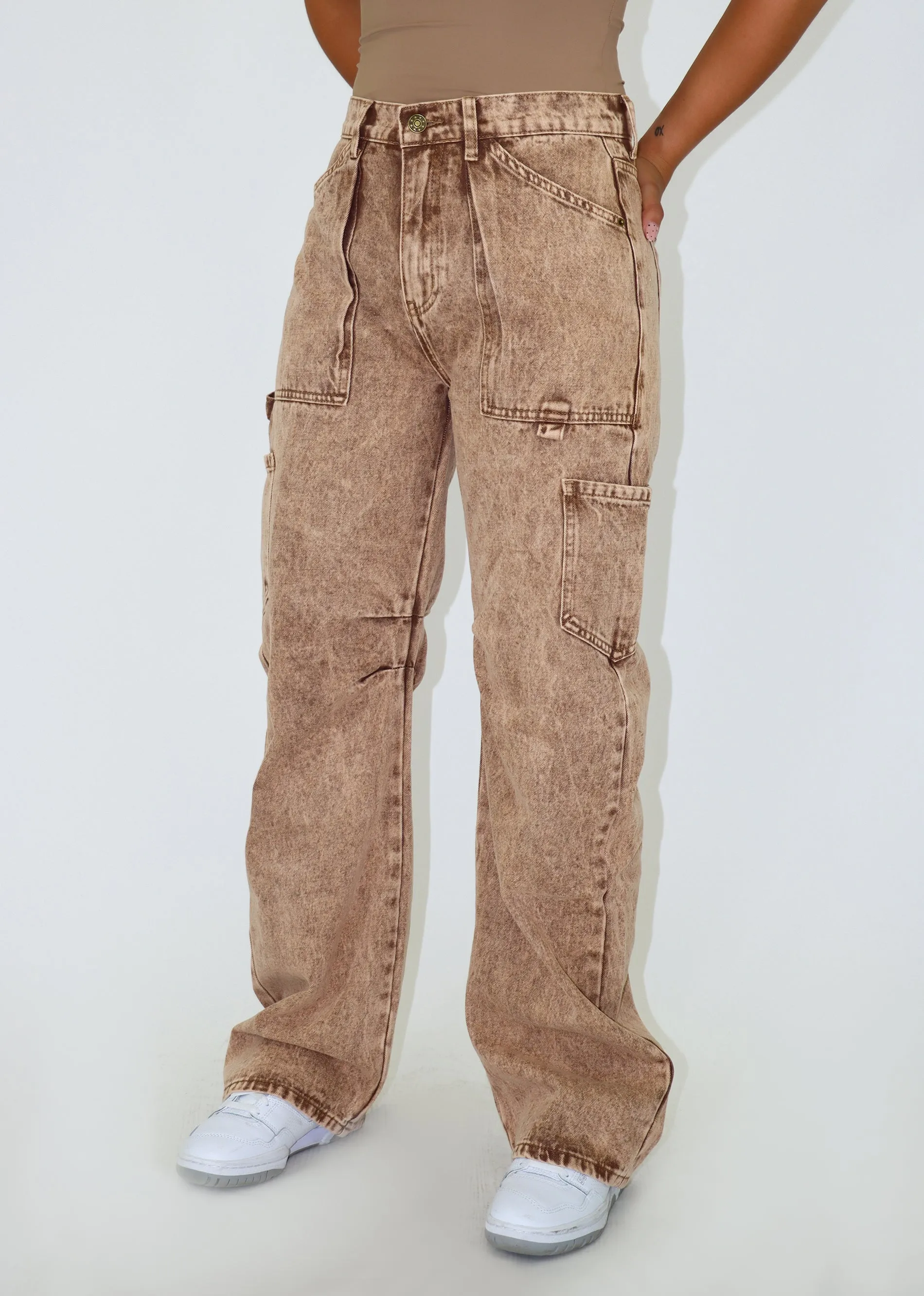 Lioness Miami Vice Jeans ★ Tan sold by Rock N Rags product image thumbnail 3