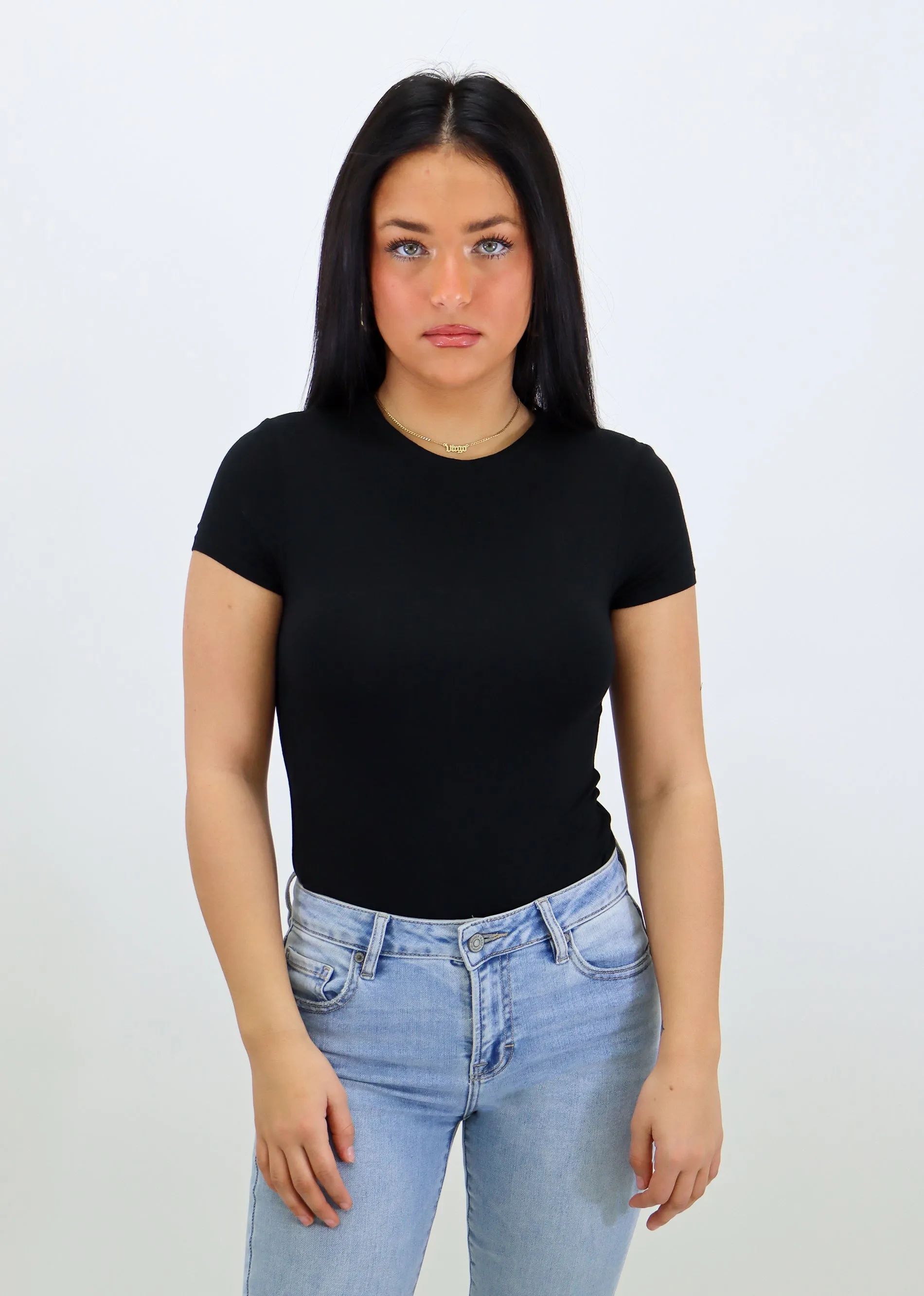 Everything I Love Short Sleeve Bodysuit ★ Black sold by Rock N Rags product image thumbnail 2