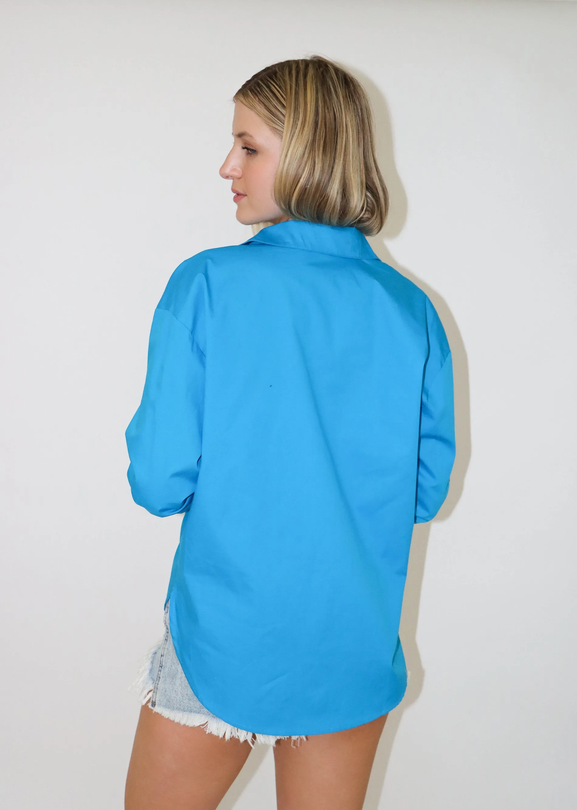 One Of Us Long Sleeve Top ★ Neon Blue sold by Rock N Rags product image thumbnail 4